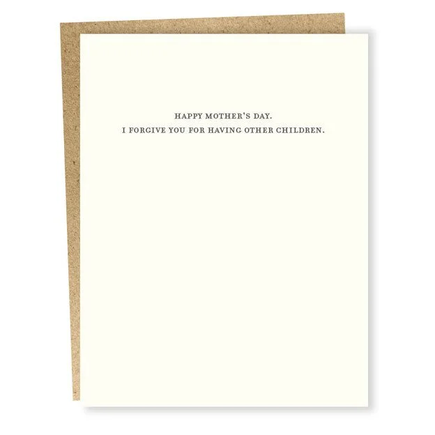 Forgive You Mother's Day Card