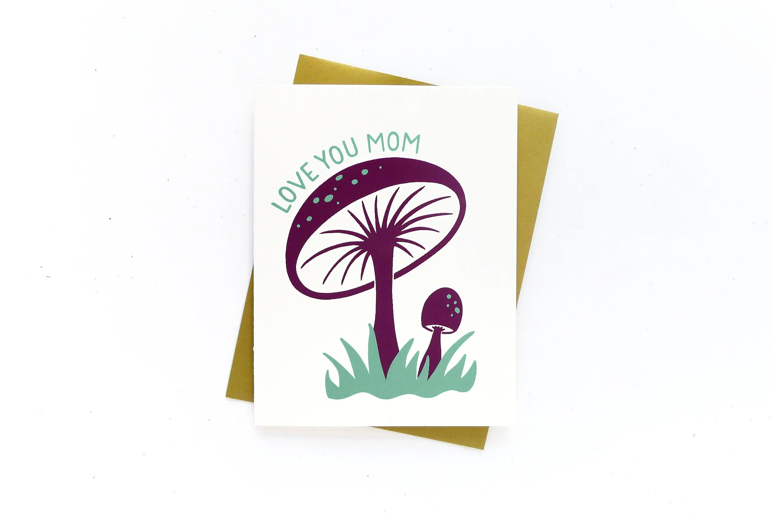 Mushroom Mother's Day Card