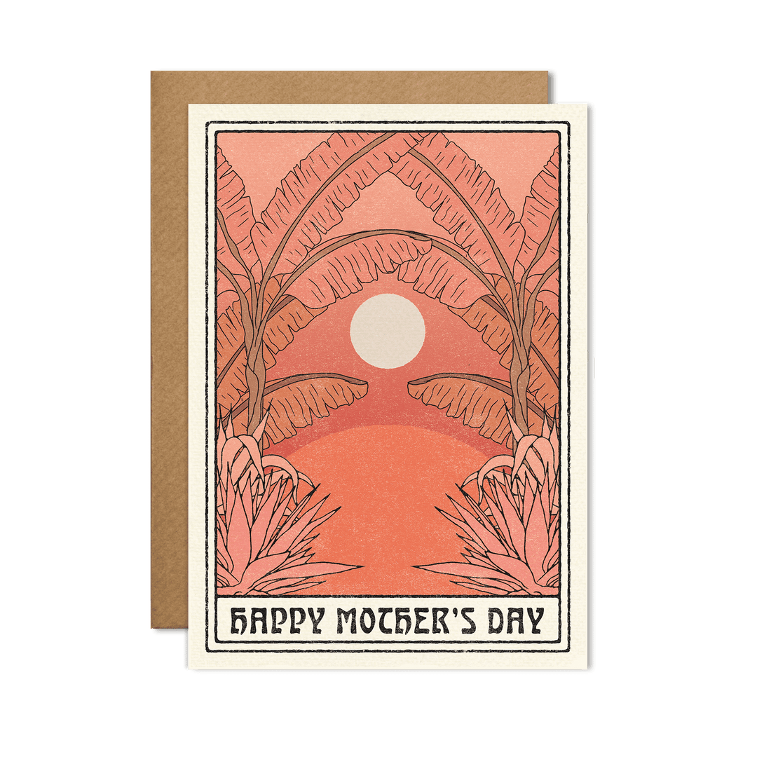 Sunny Palms Mother's Day Card