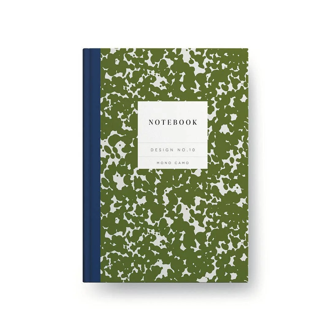 Mono Camo Hardcover Notebook