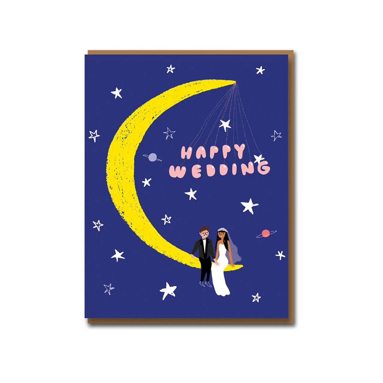 Moonlight Wedding Card