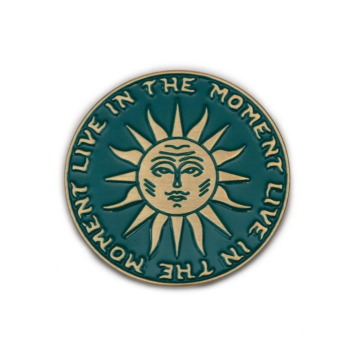 Live In The Moment Pin