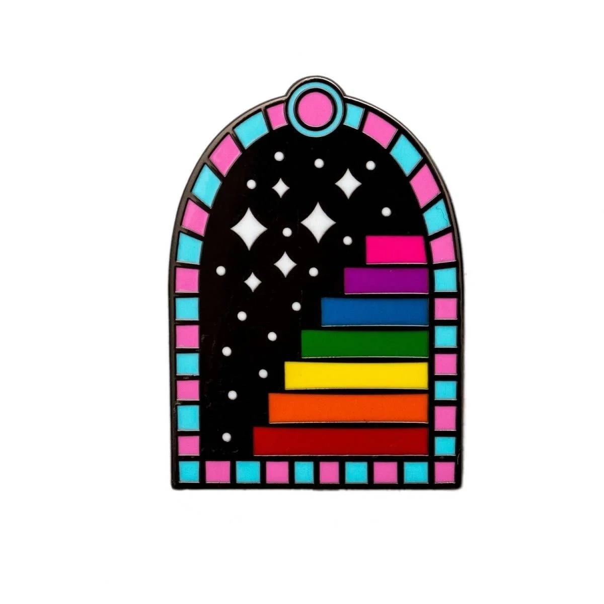Rainbow Portal Pin