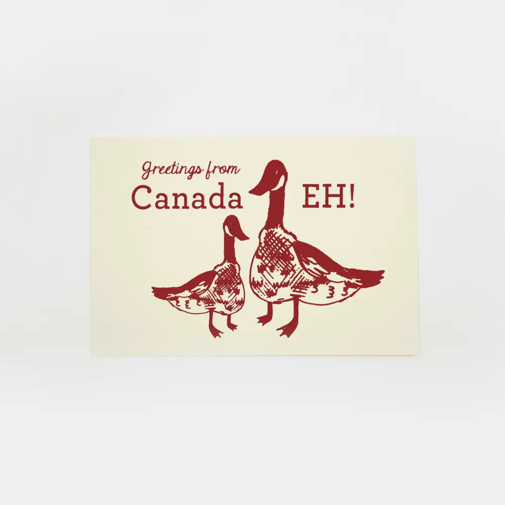 Canada Eh Postcard