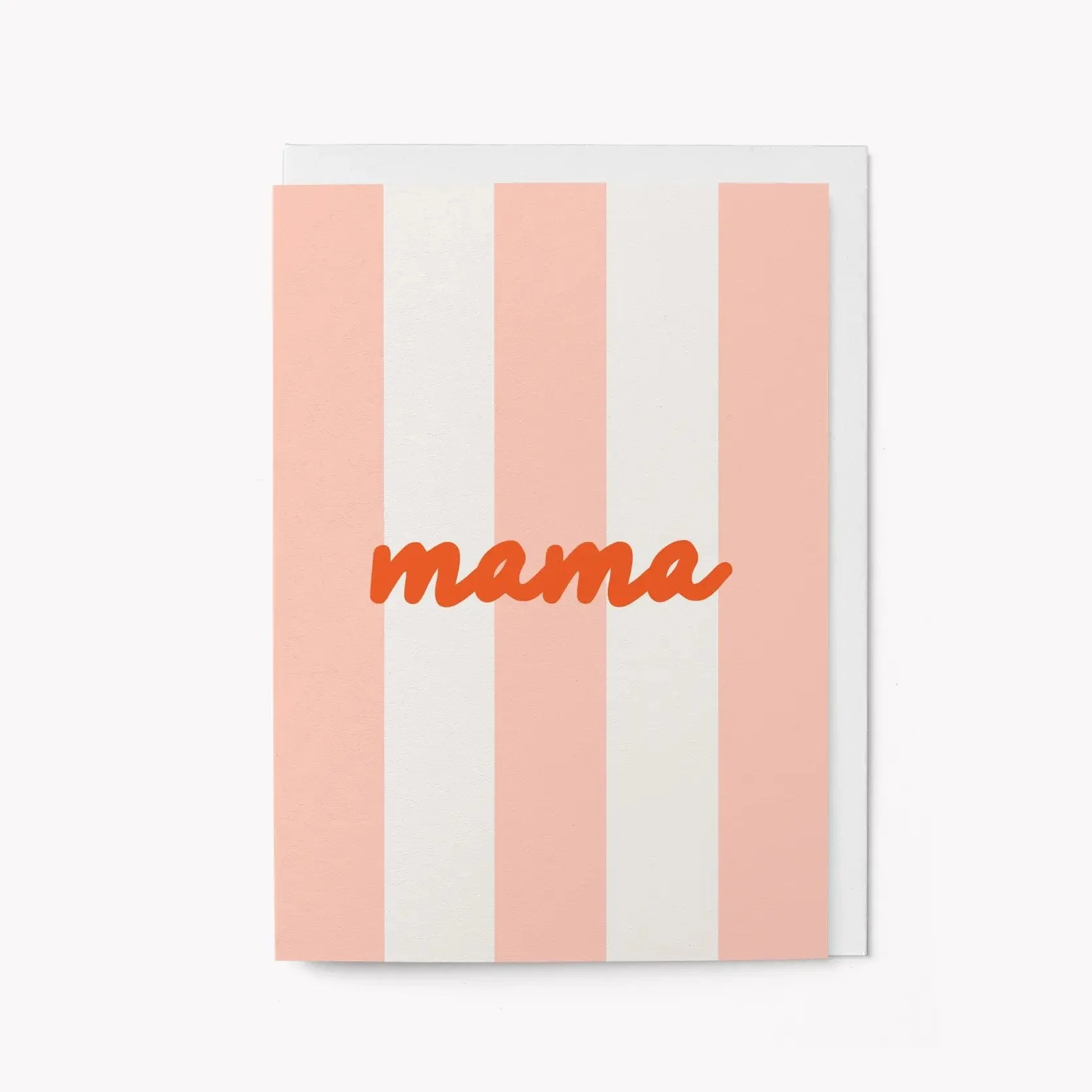 Striped Mama Mother's Day Card