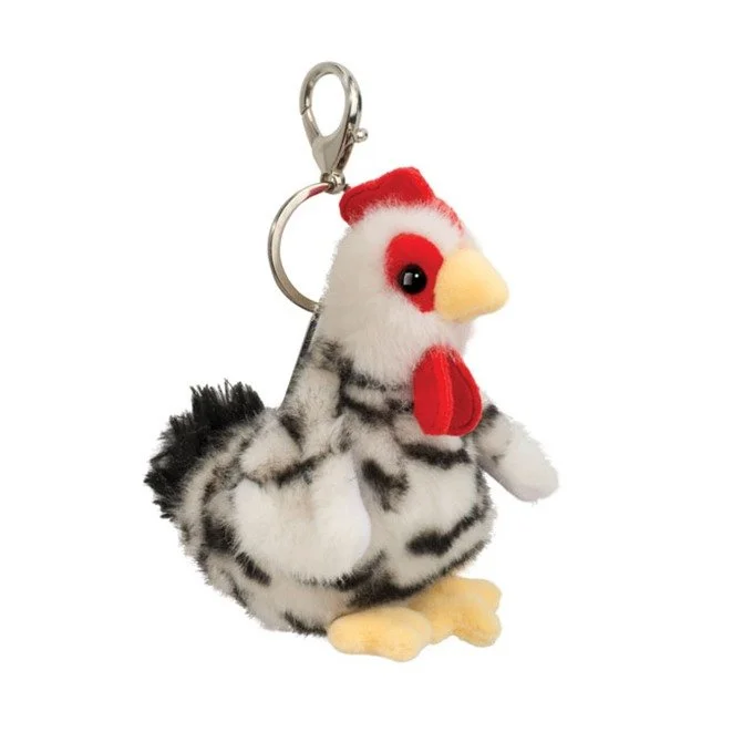Douglas - Chicken Plush Bag Charm
