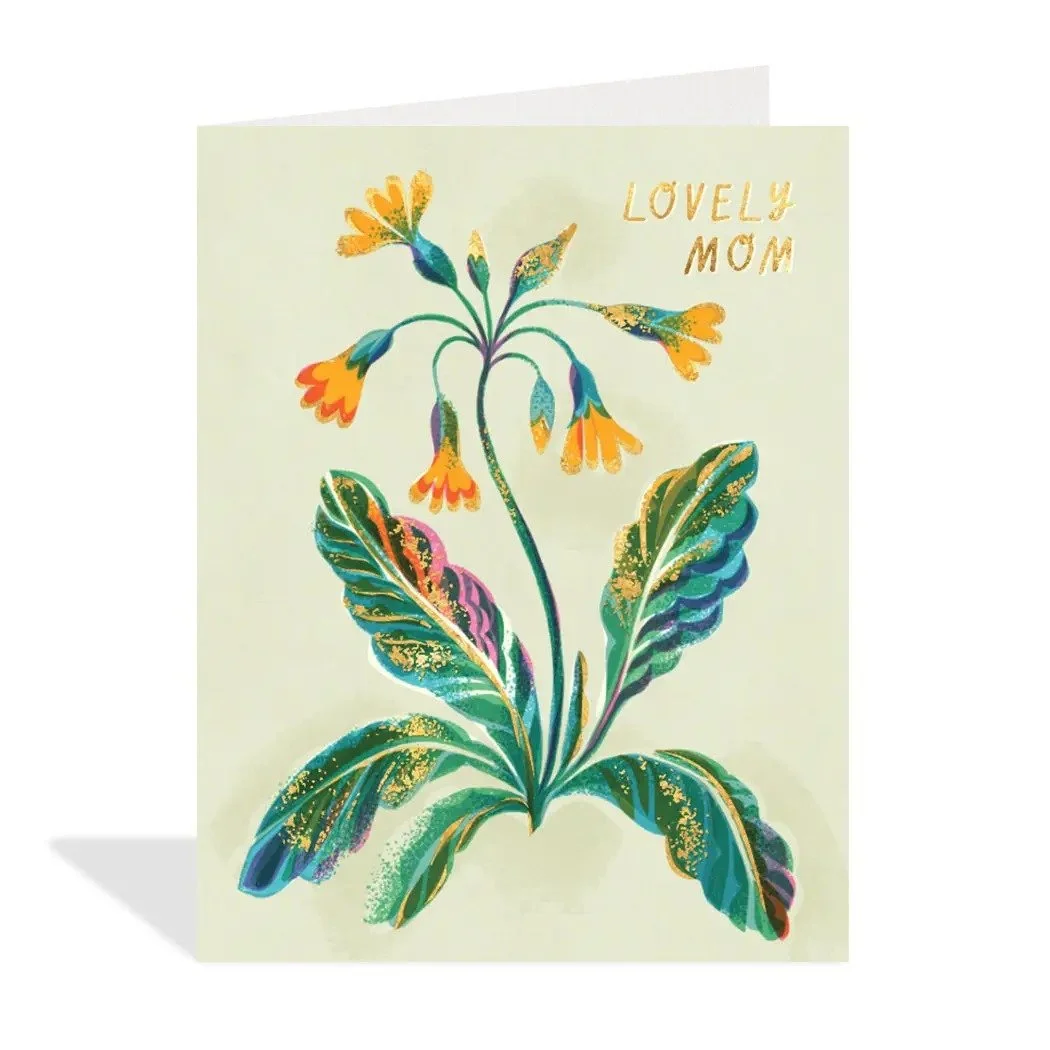 Lovely Mom Snowdrops Card