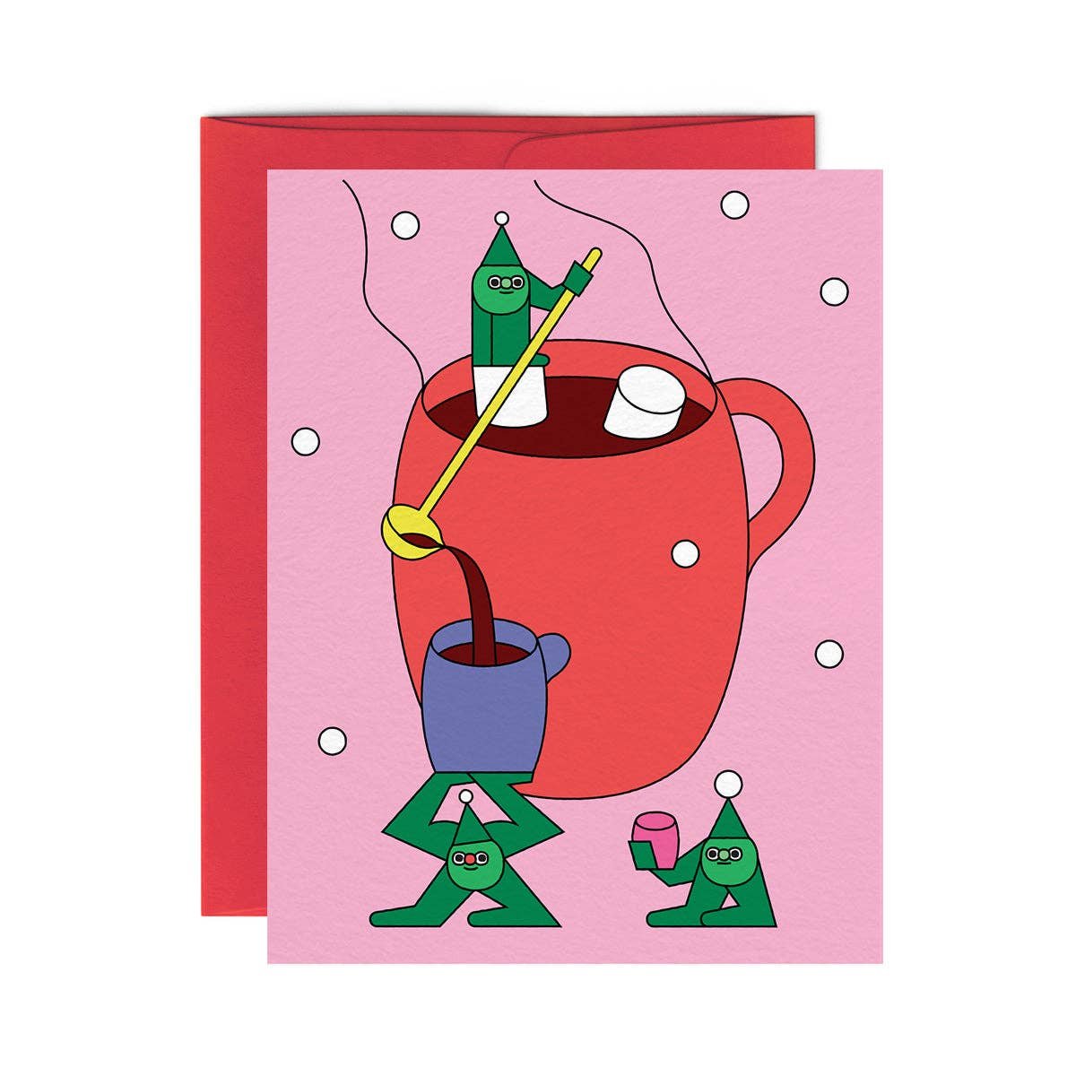 Hot Chocolate Christmas Card