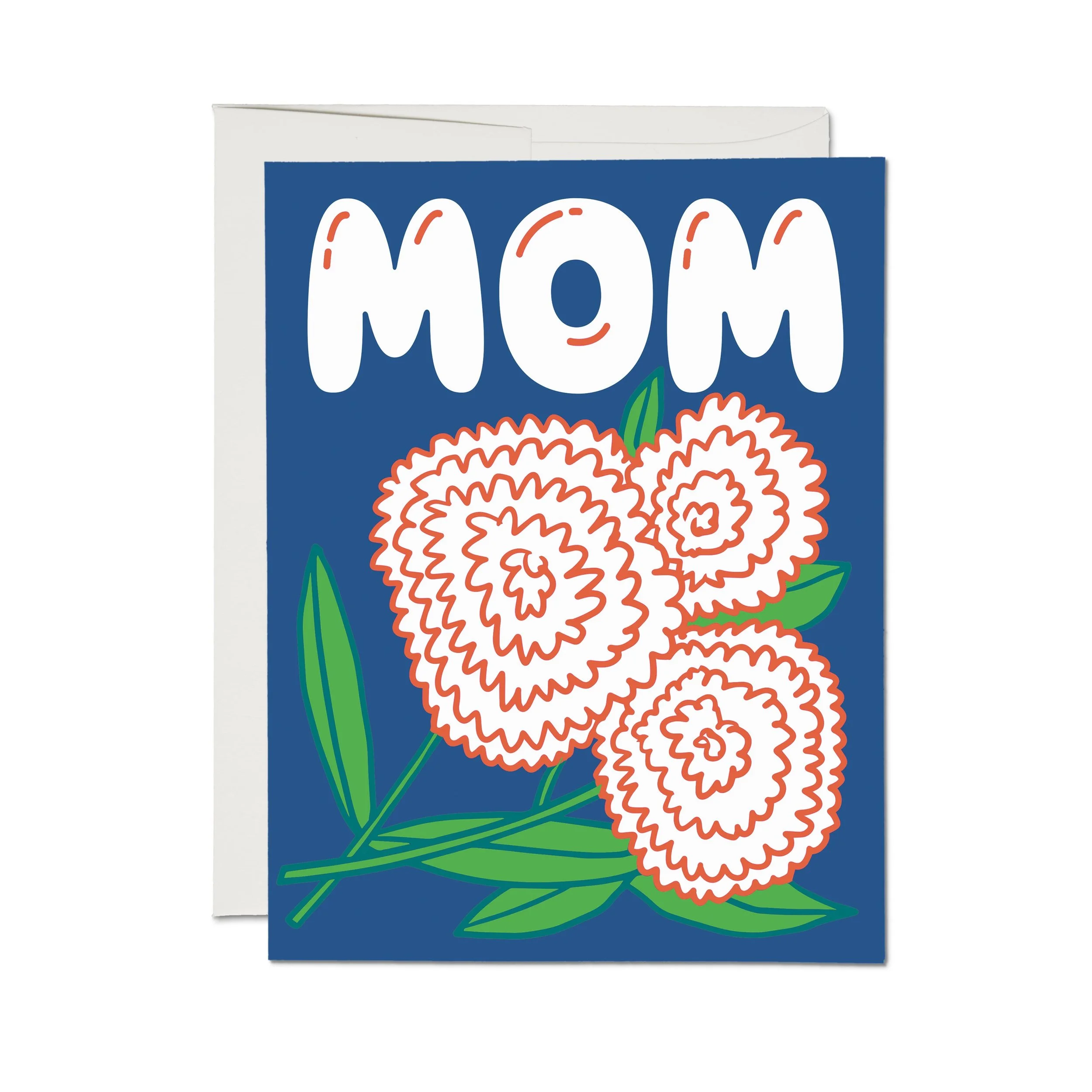 Zinnia Mom Mother's Day Card