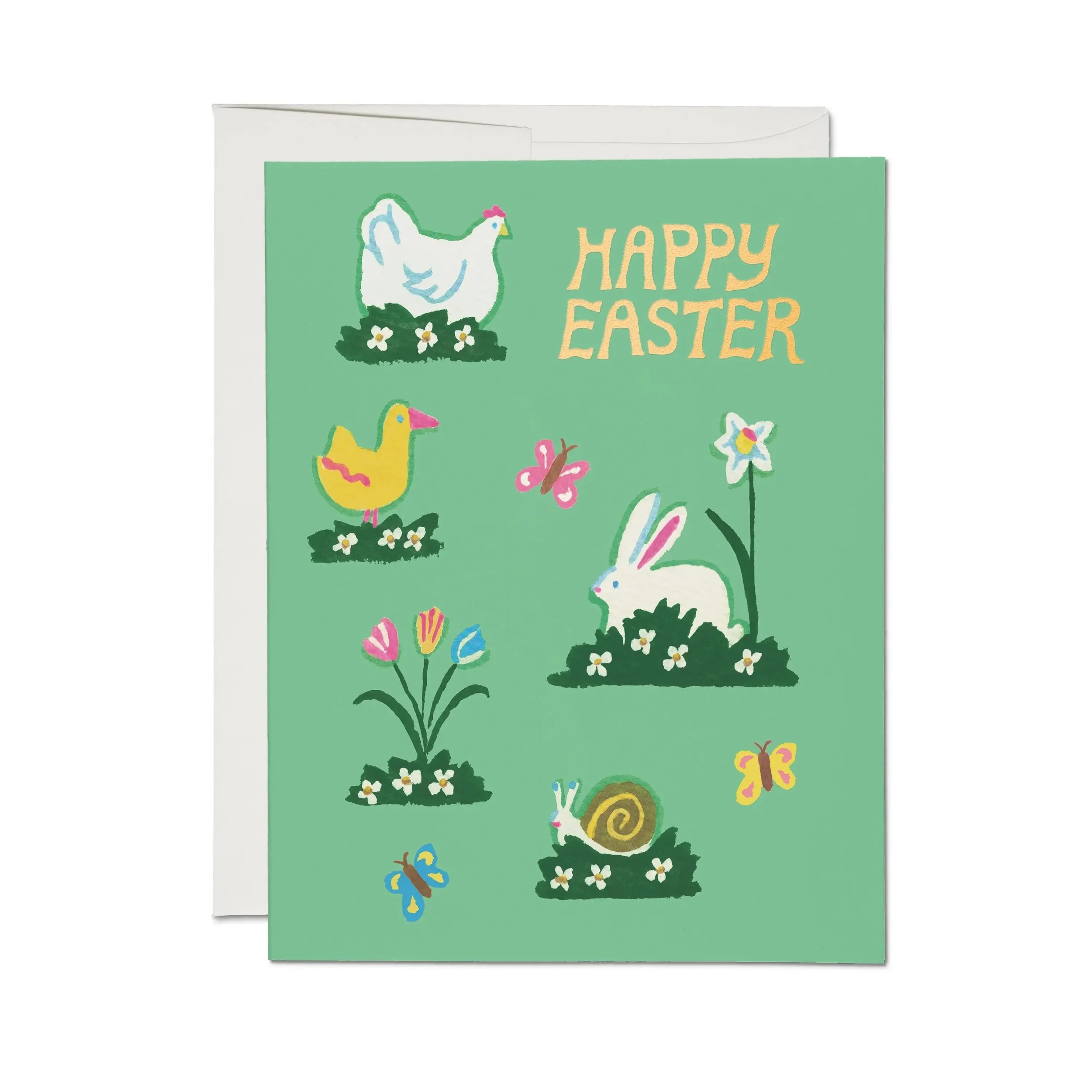 Springtime Meadow Greeting Card