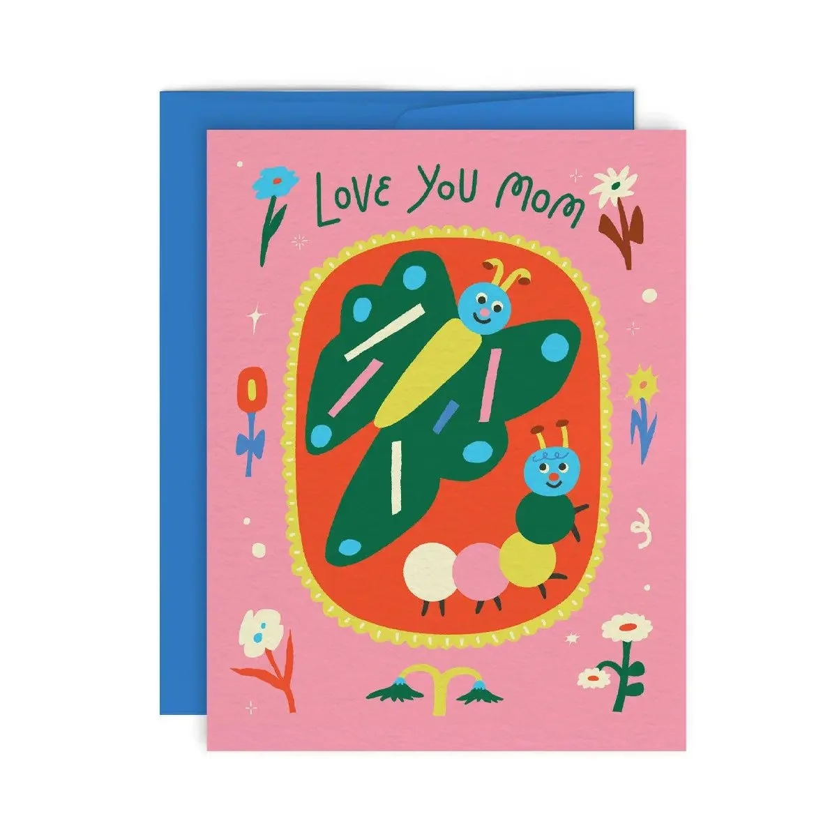 Love You Mom Mother's Day Card