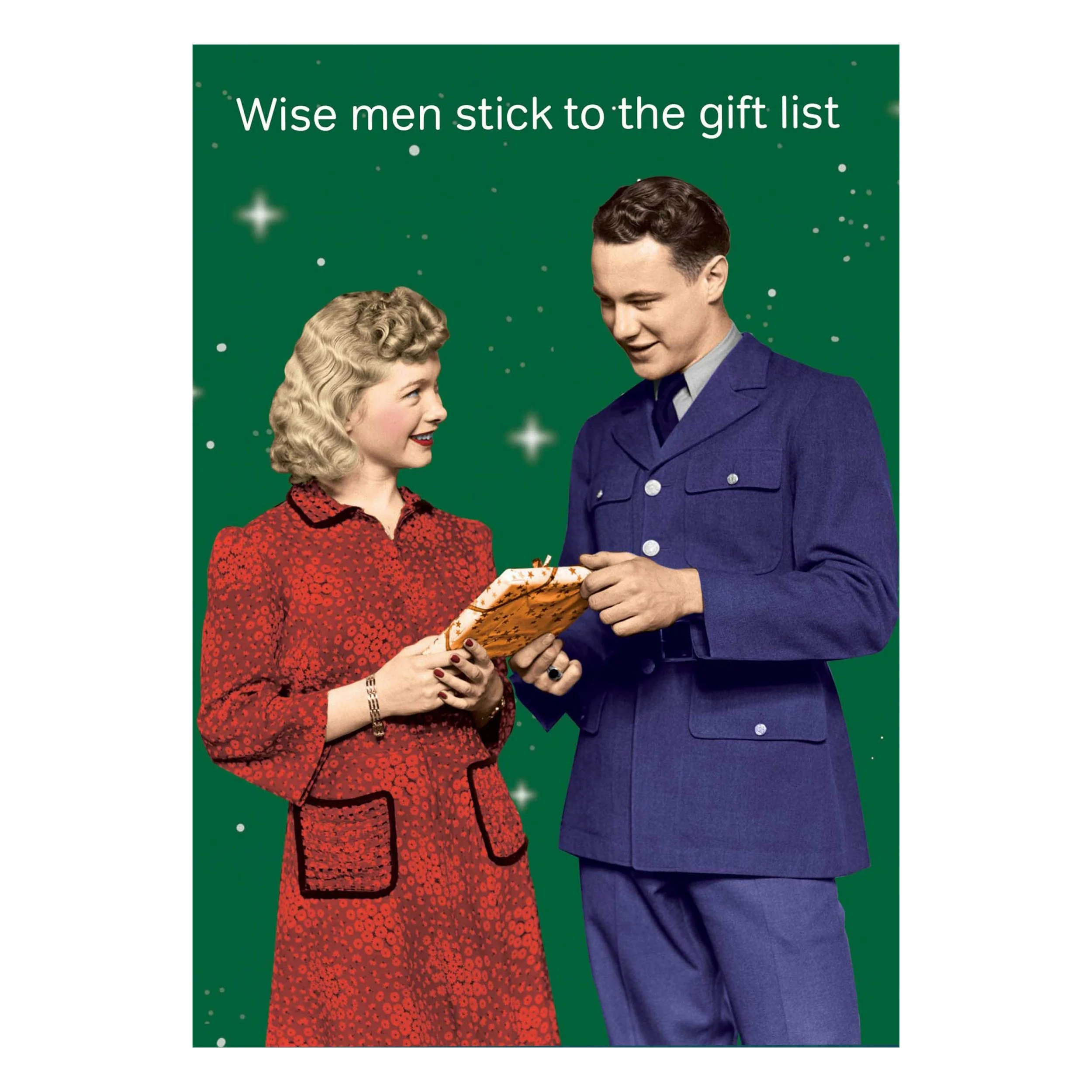 Gift List Holiday Card