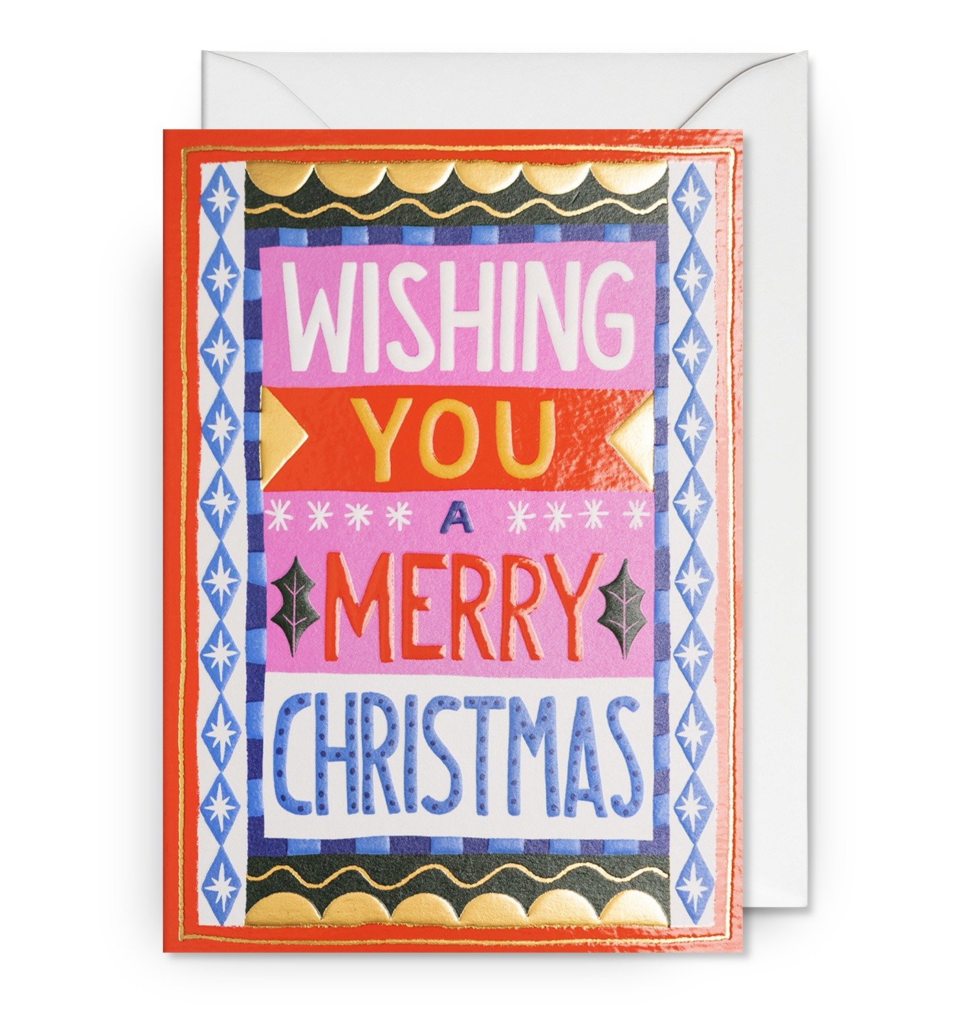 Wishing You A Merry Christmas Card