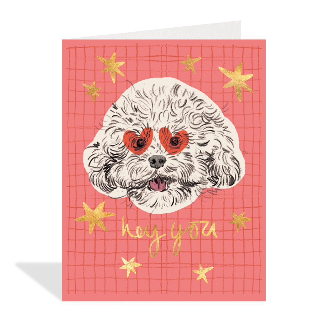 Hey You Pup Card