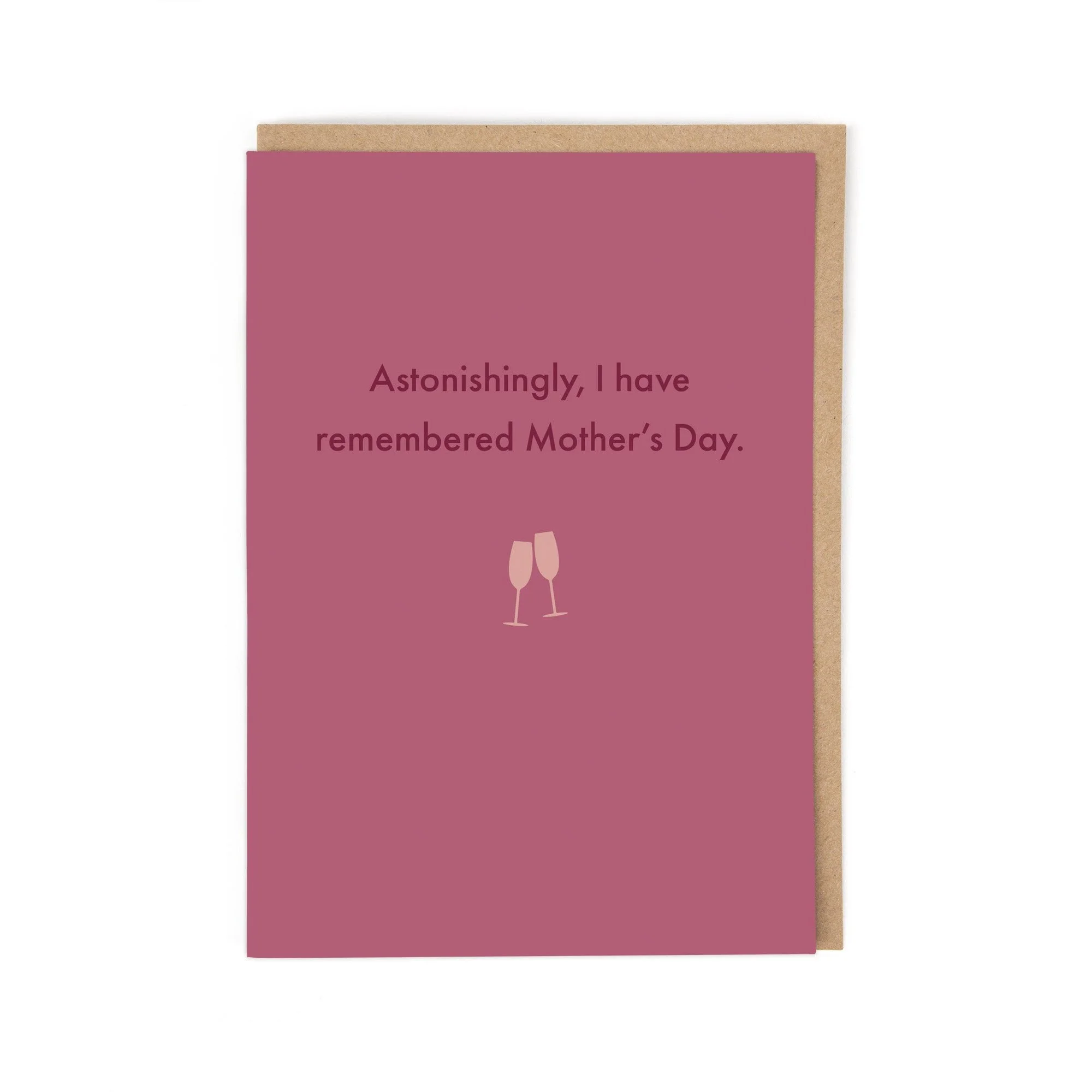 Astonishingly I Remembered Mother's Day Card