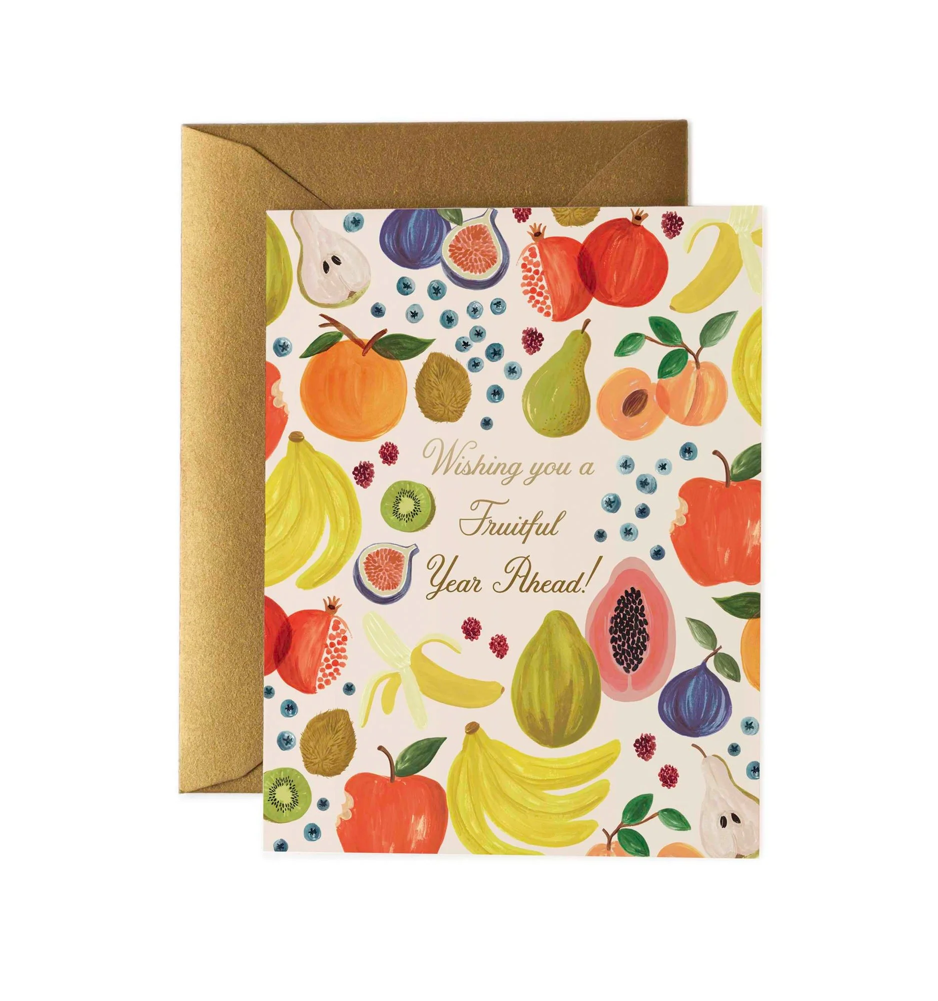 Rifle Paper Co. - Fruitful Year Ahead Card|