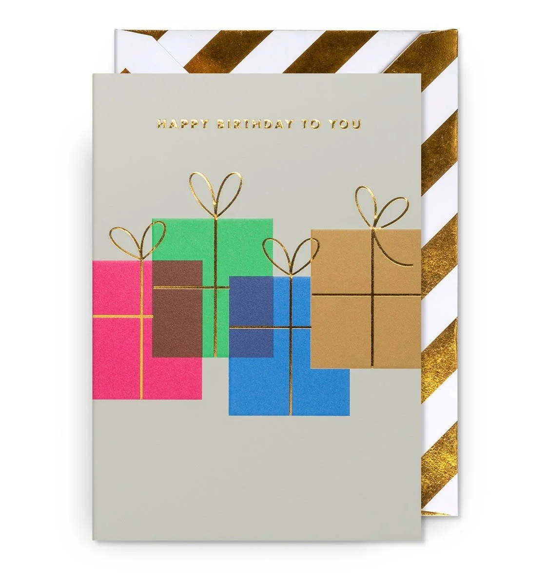 Wrapped Birthday Card