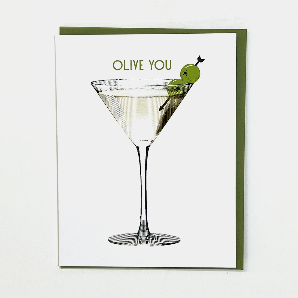 Olive You Card