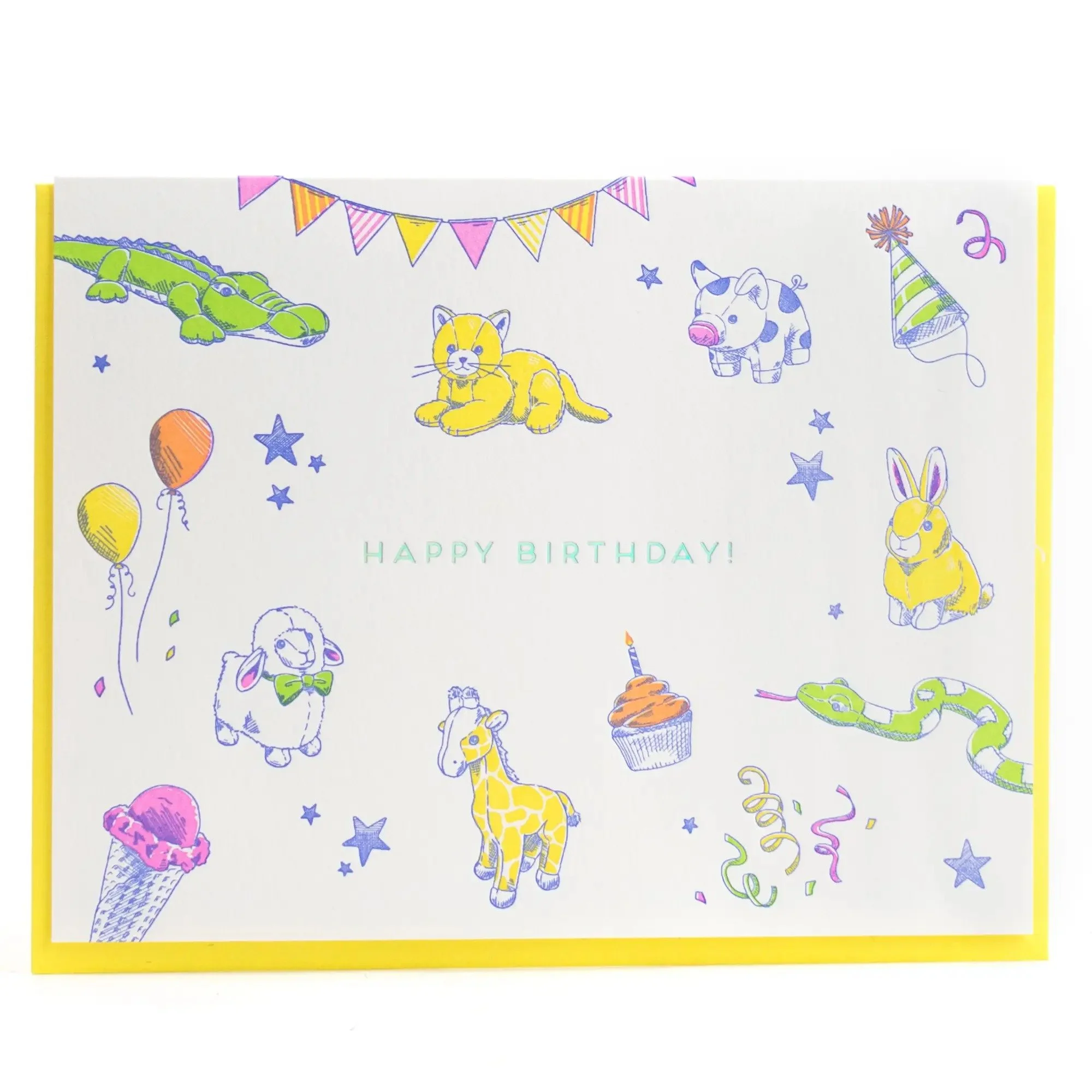 Kids' Toys Happy Birthday Card