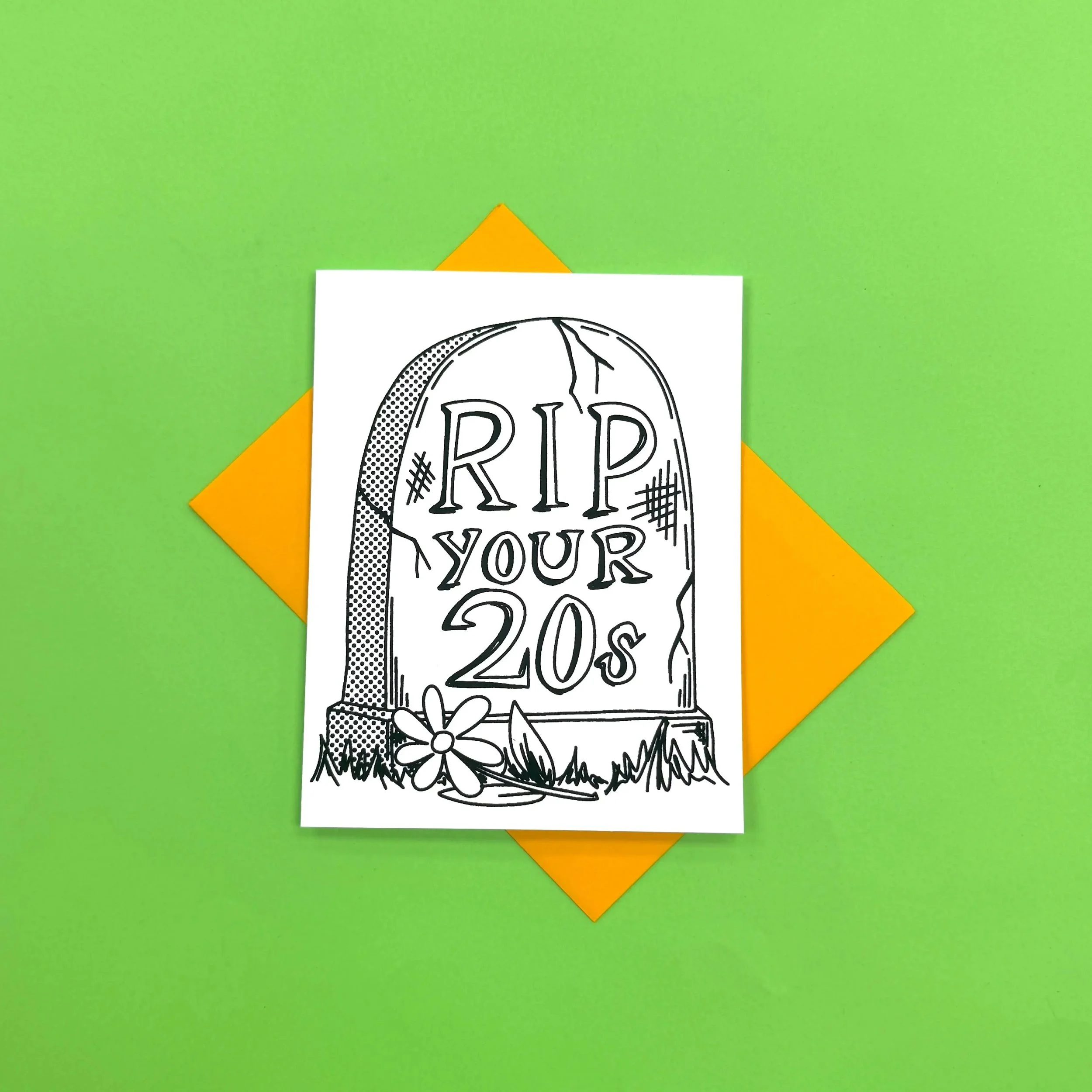 Rip To Your 20s Card