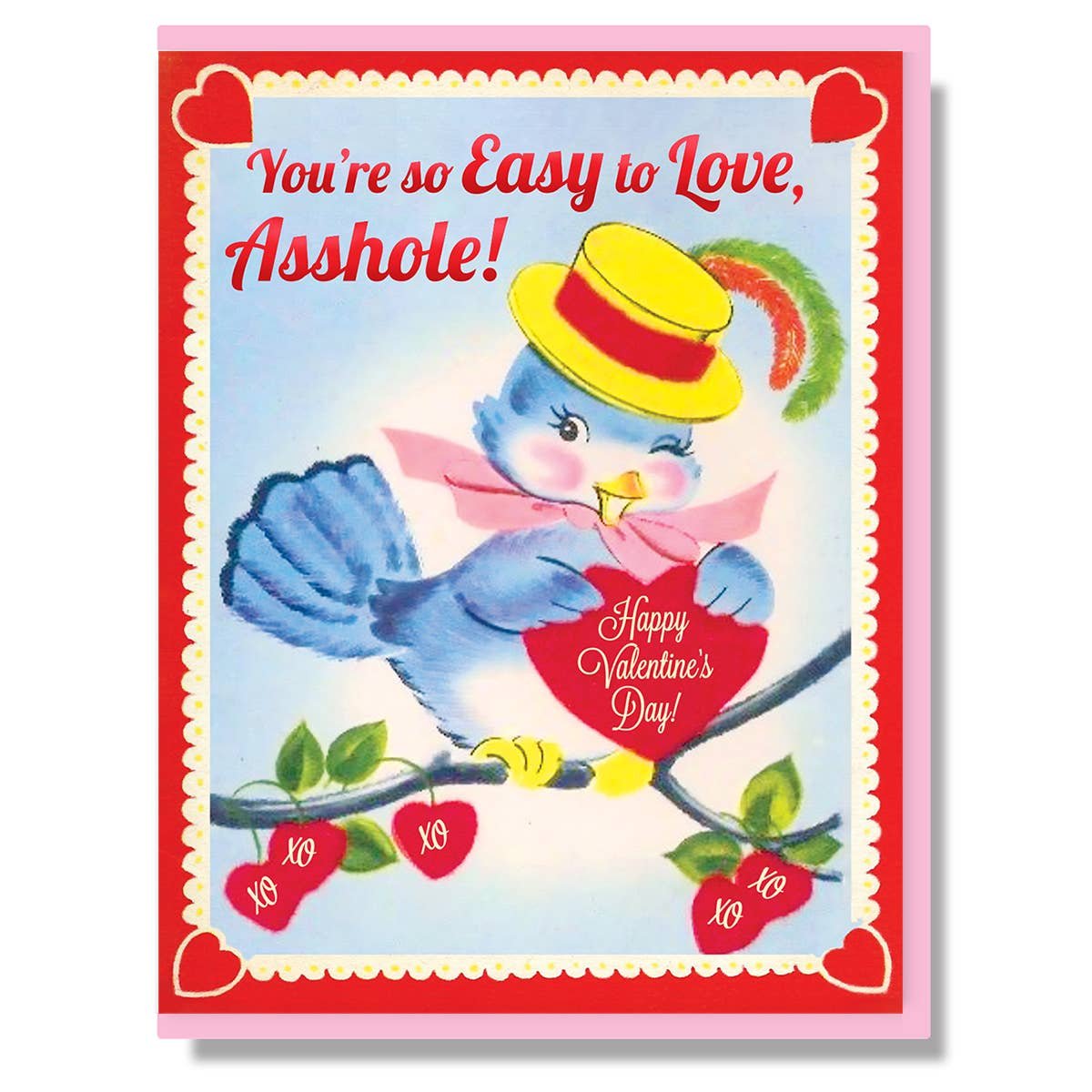 Easy To Love, Asshole! Card