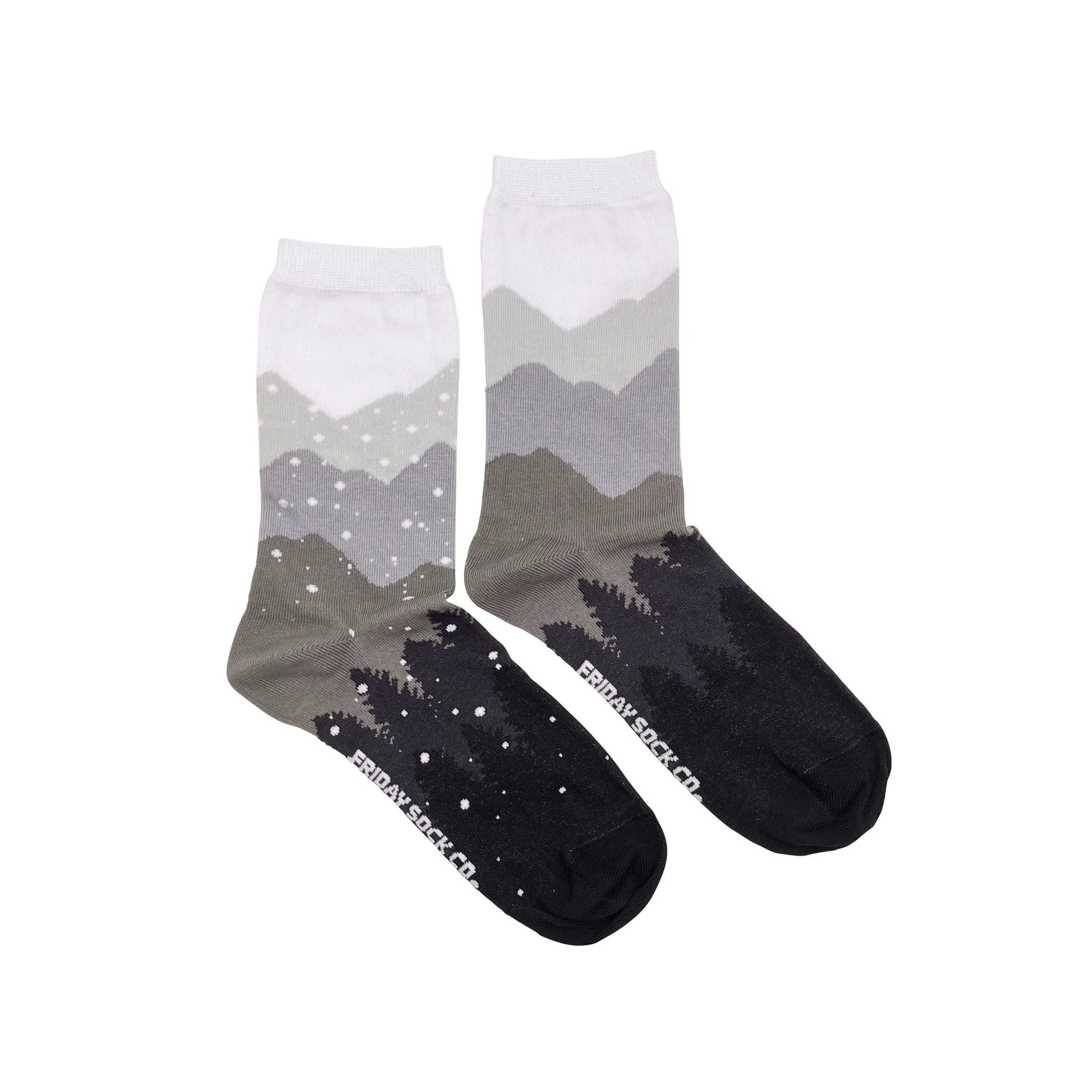 Friday Socks Co. - Mountain & Snow Women's Socks