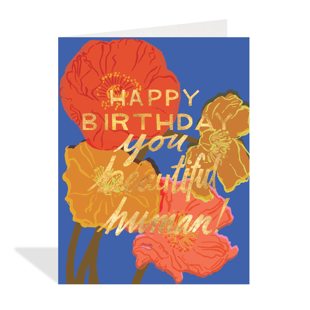 Beautiful Human Birthday Card