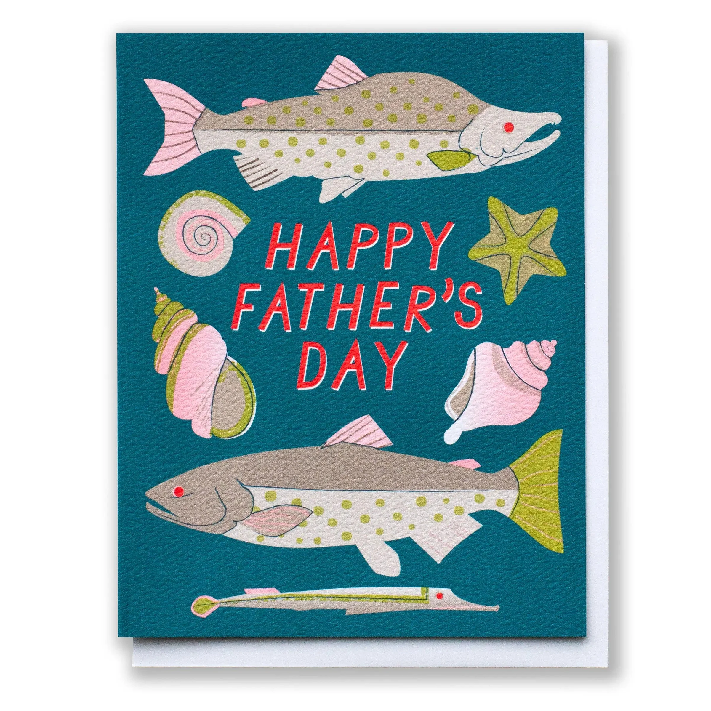 Happy Father's Day Fish Card