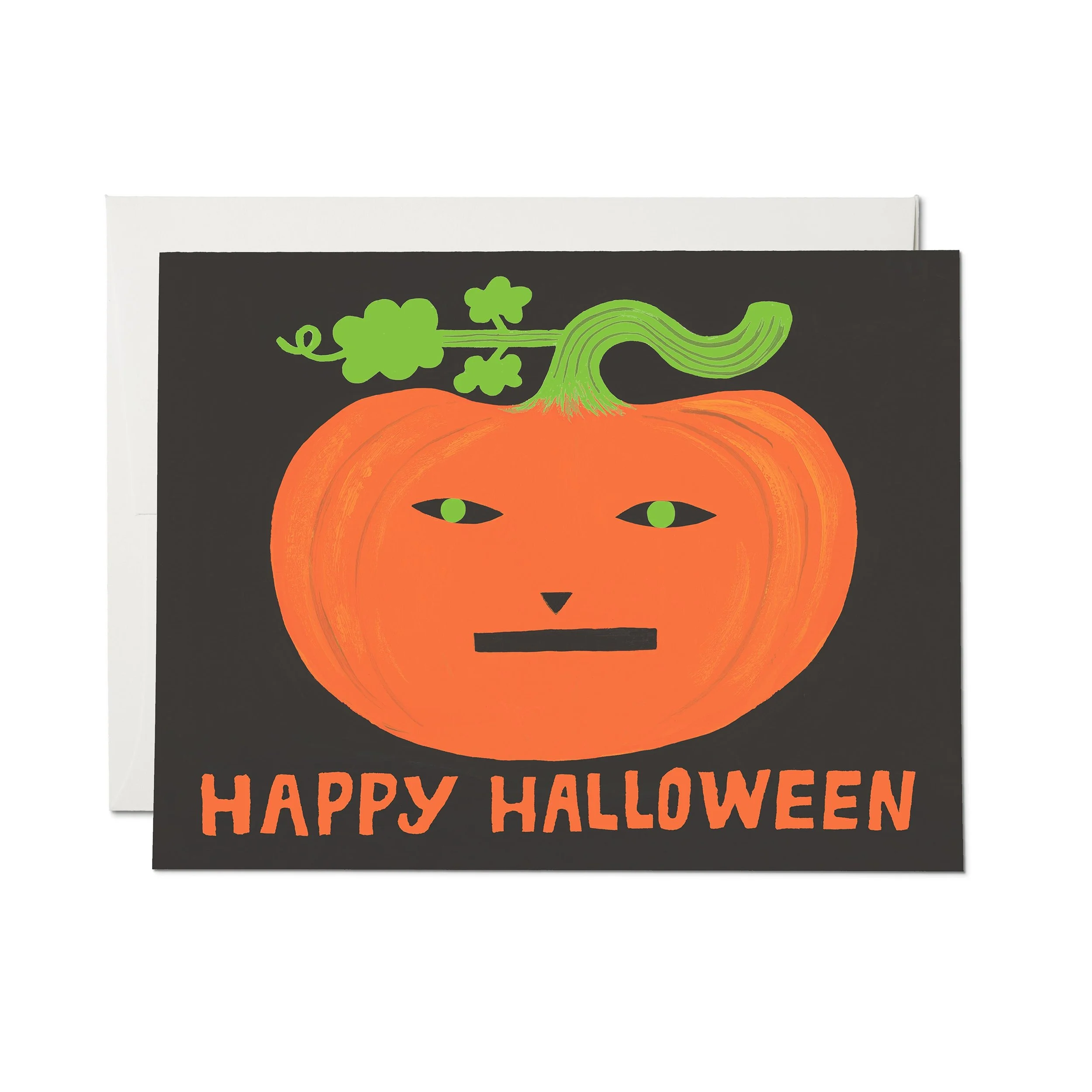 Jack-O-Lantern Halloween Card
