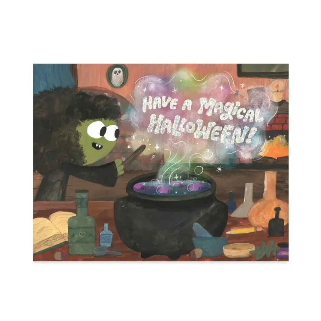 Magical Halloween Card