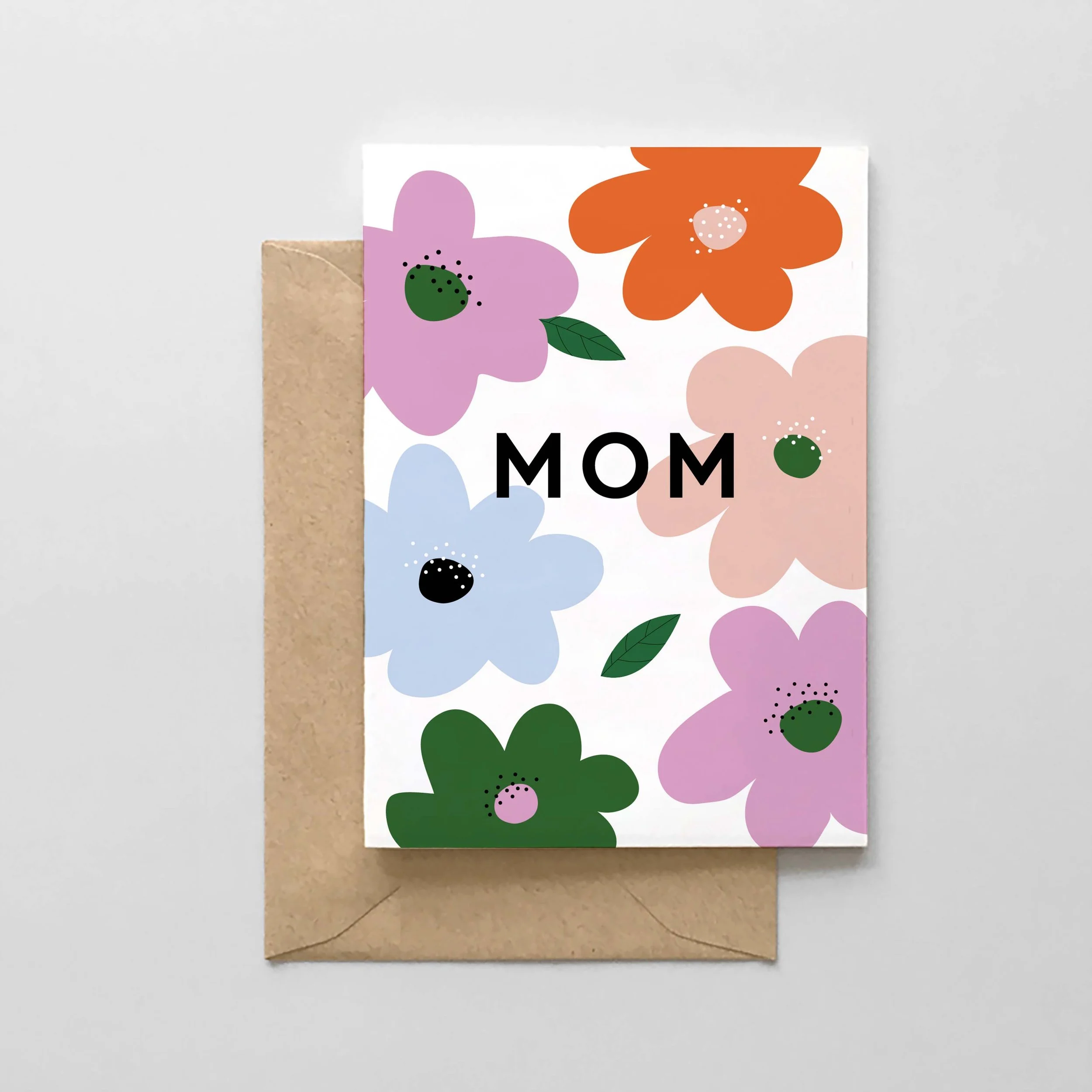 Simple Mom Bold Floral Card
