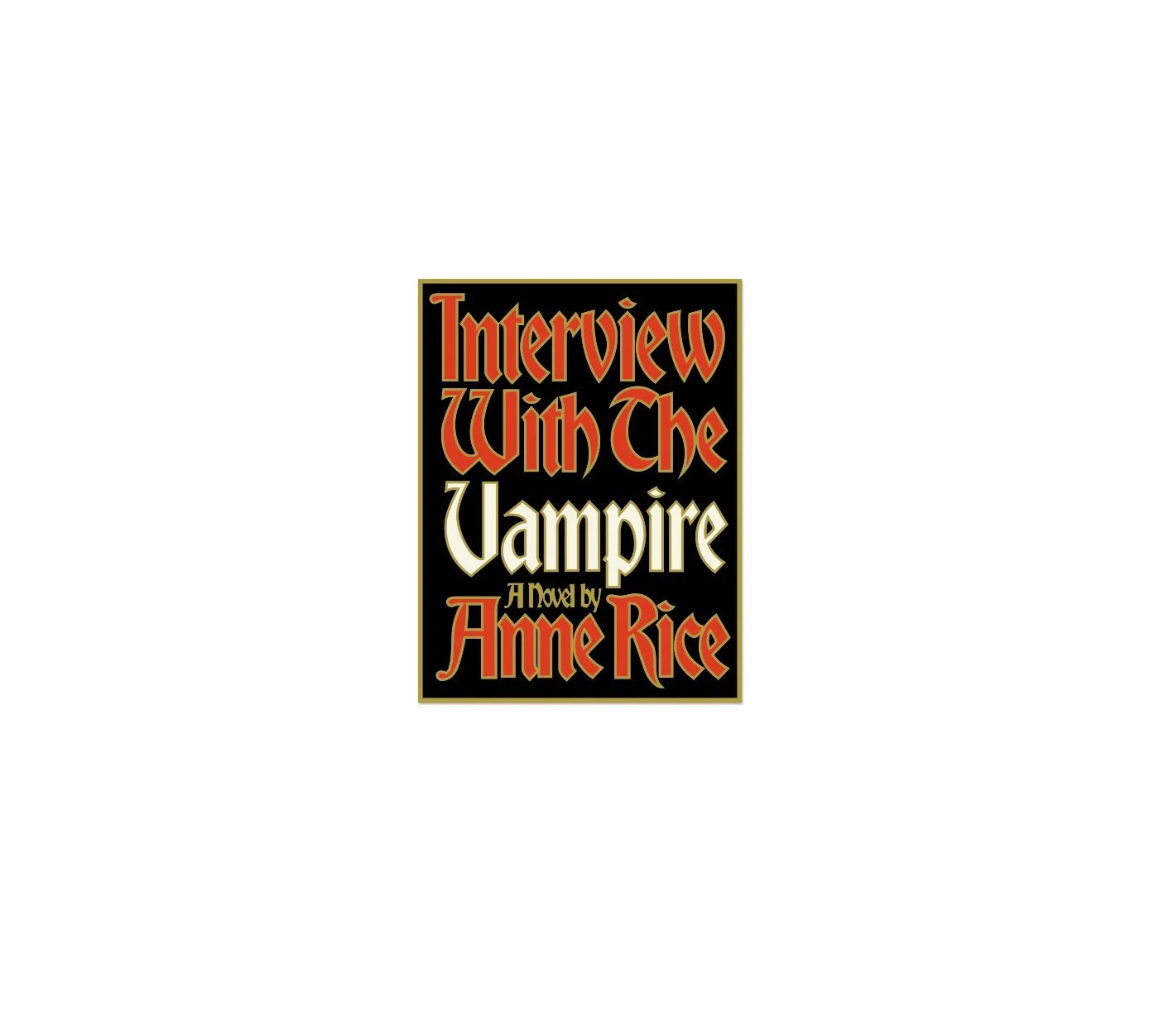 Out of Print - Interview With The Vampire Enamel Pin