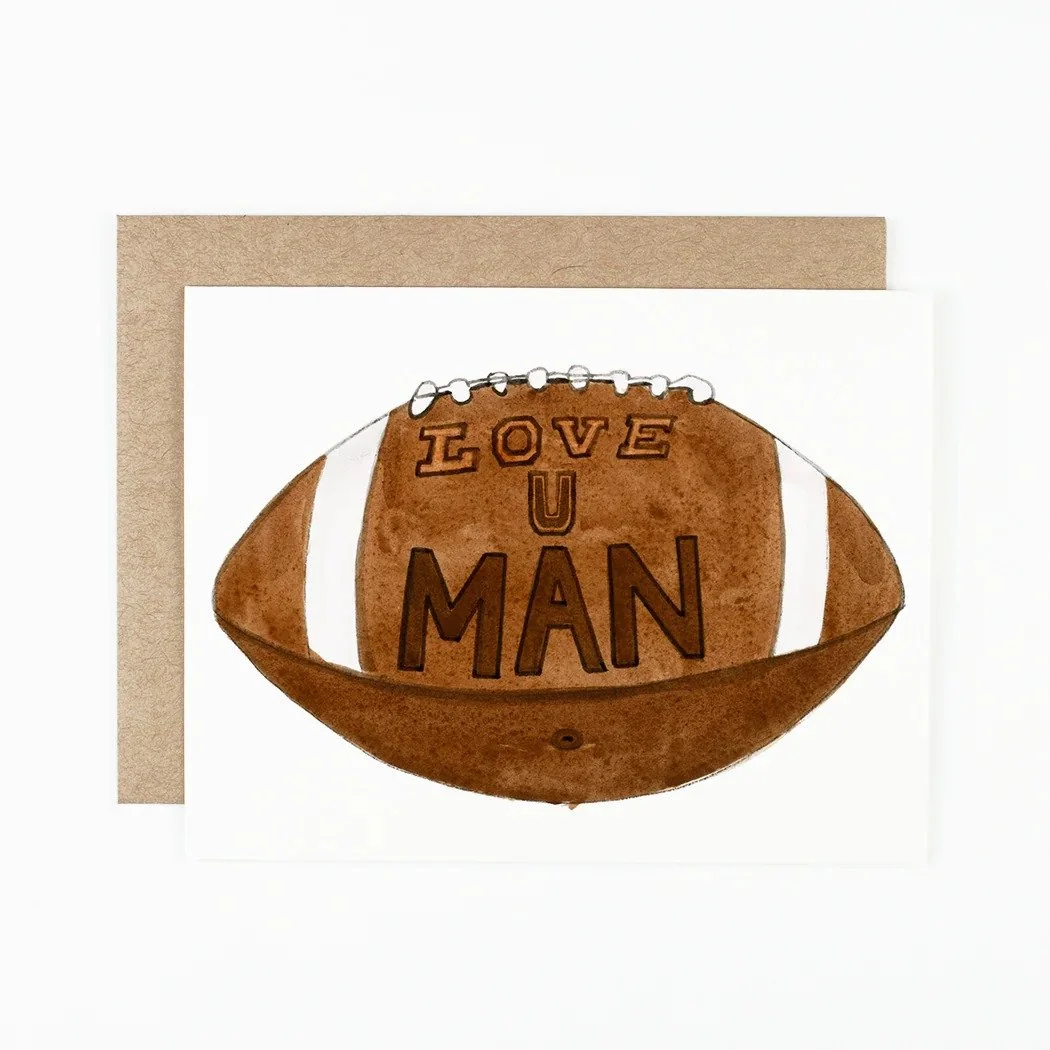 Football Father's Day Card