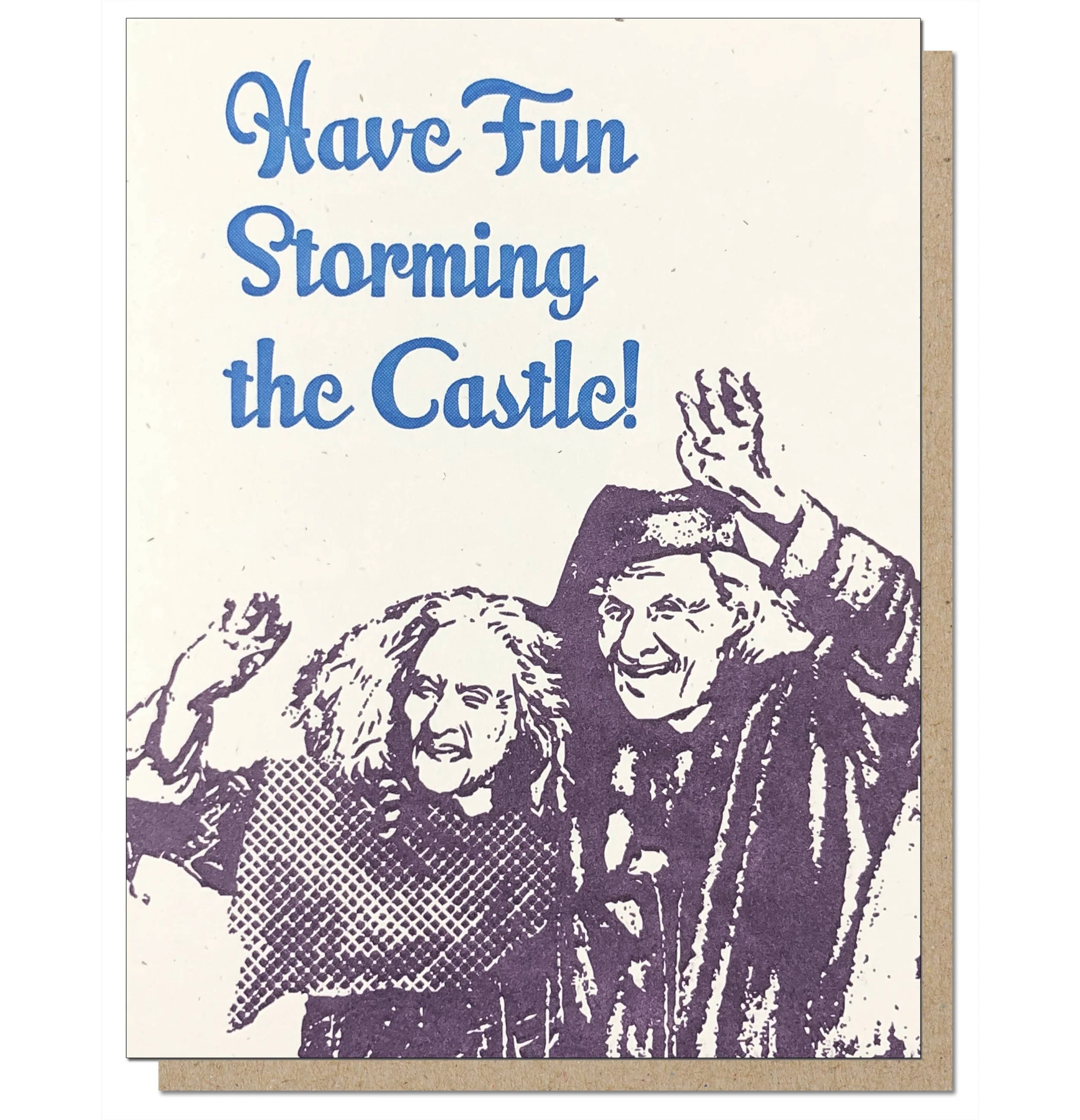 Storming The Castle Card