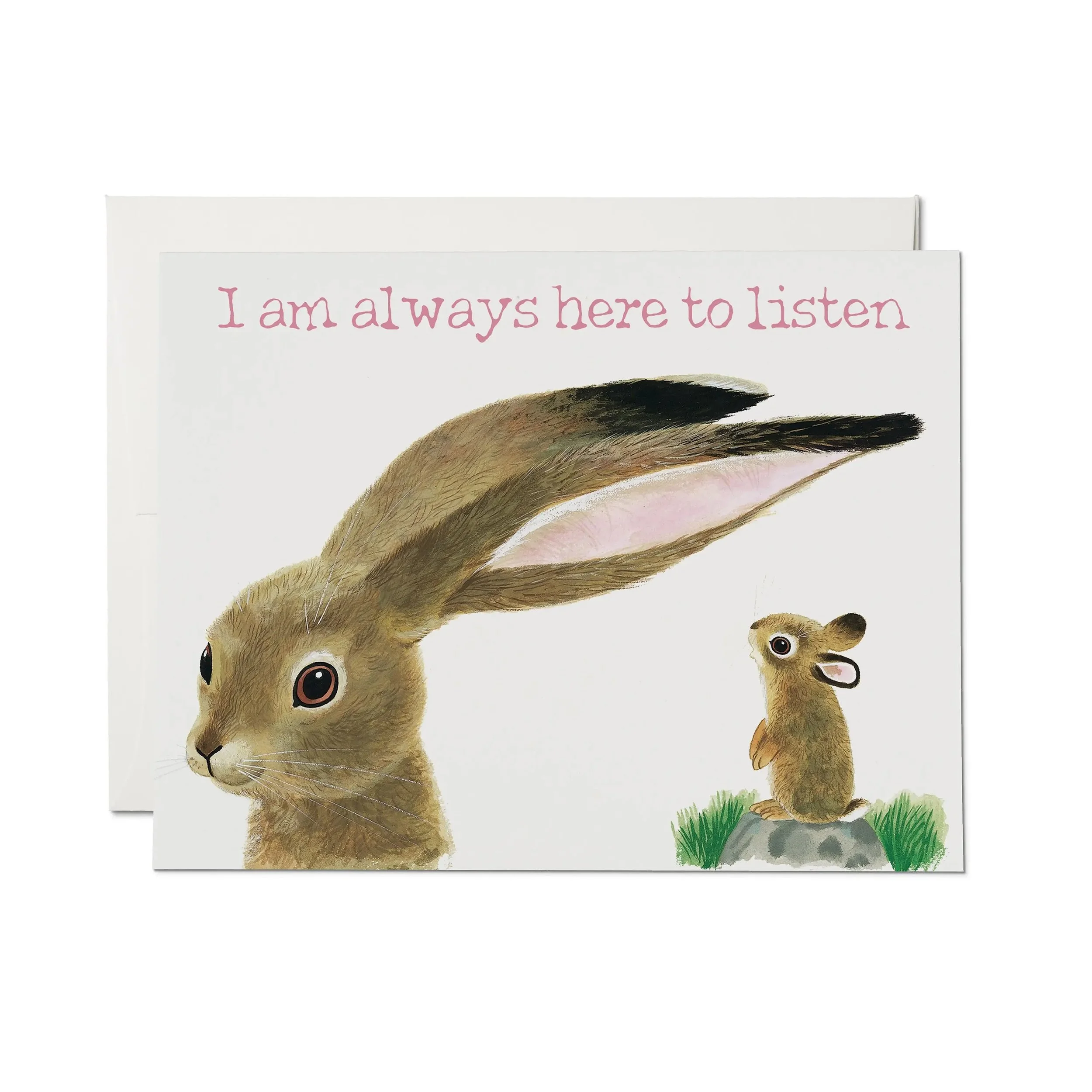 Here To Listen Card