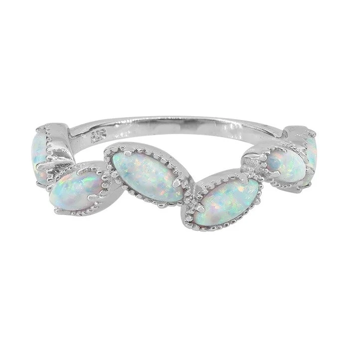Sterling Silver - Marquise Ring