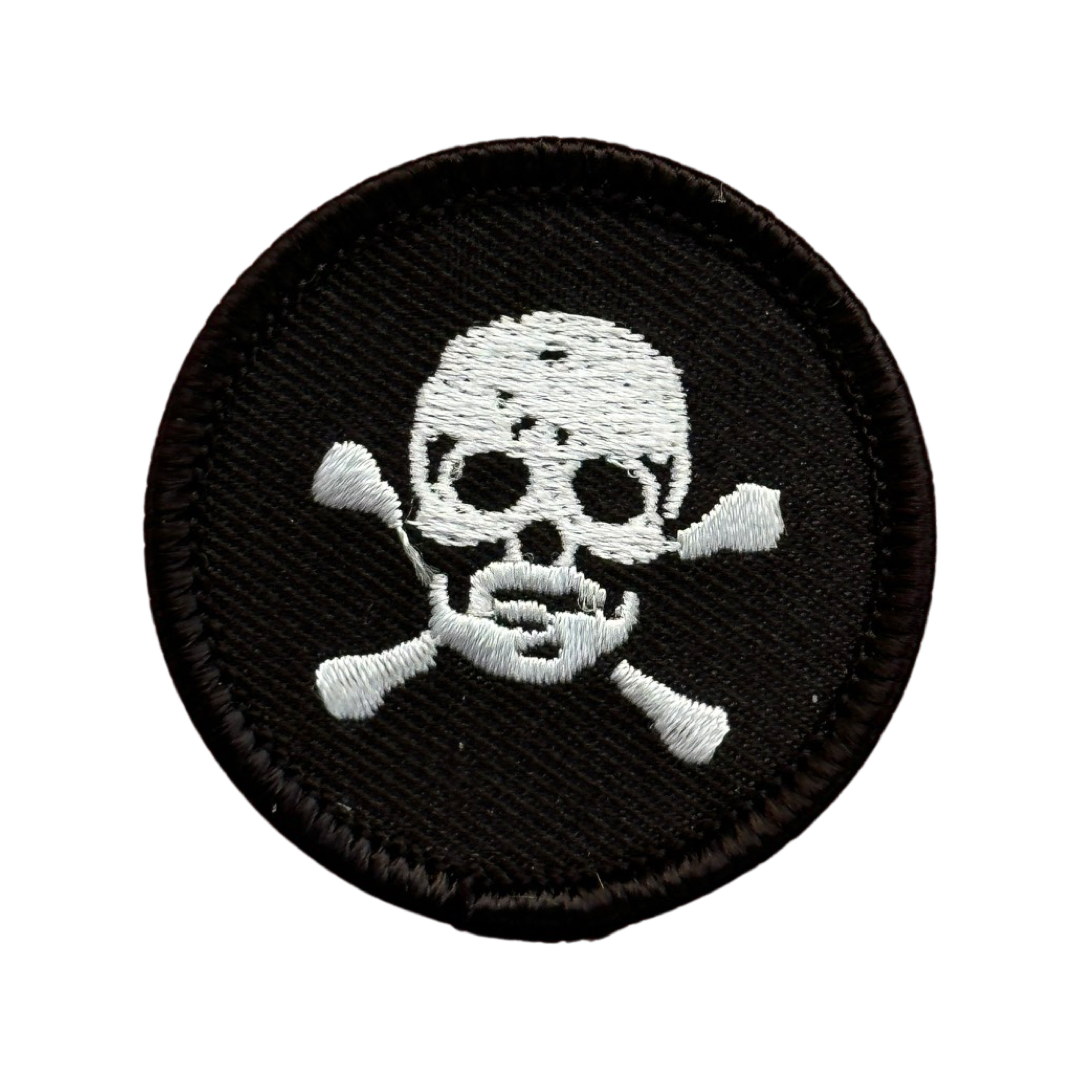 Skull and Cross Bones Mini Patch