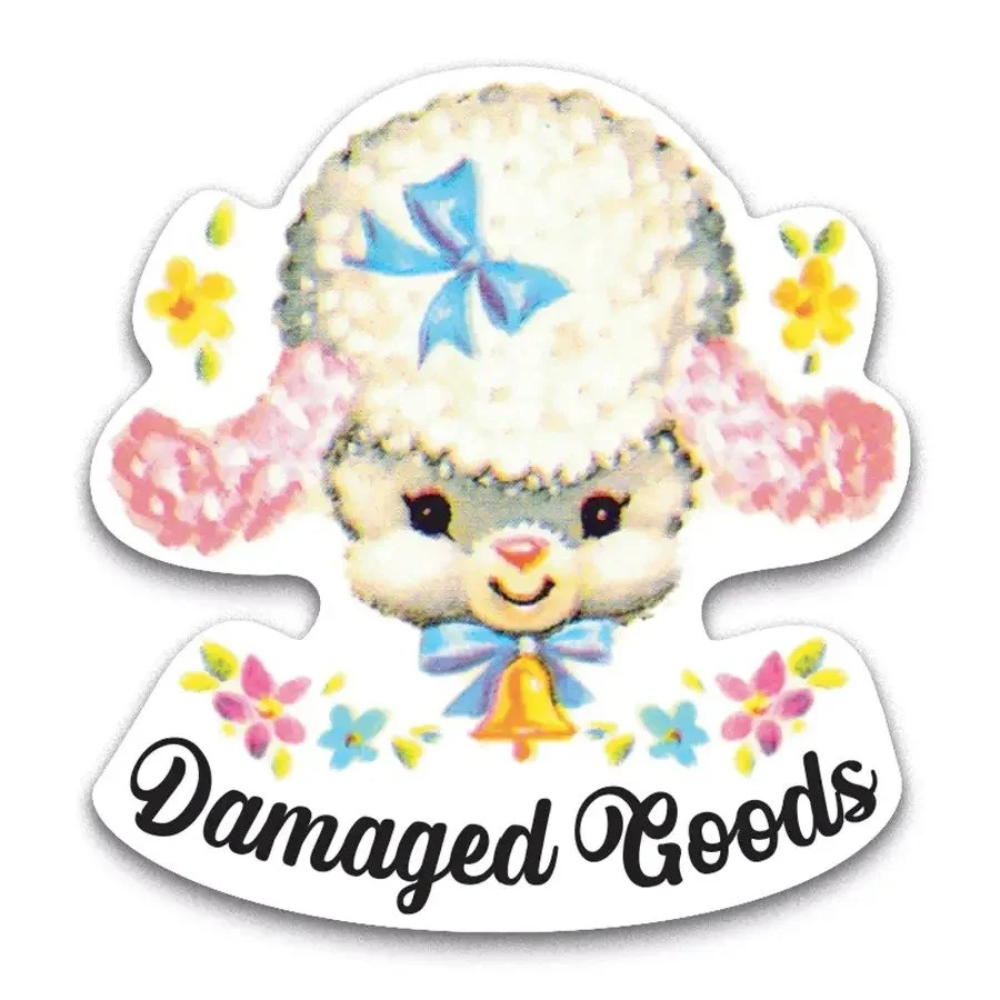 Damaged Goods Vinyl Sticker