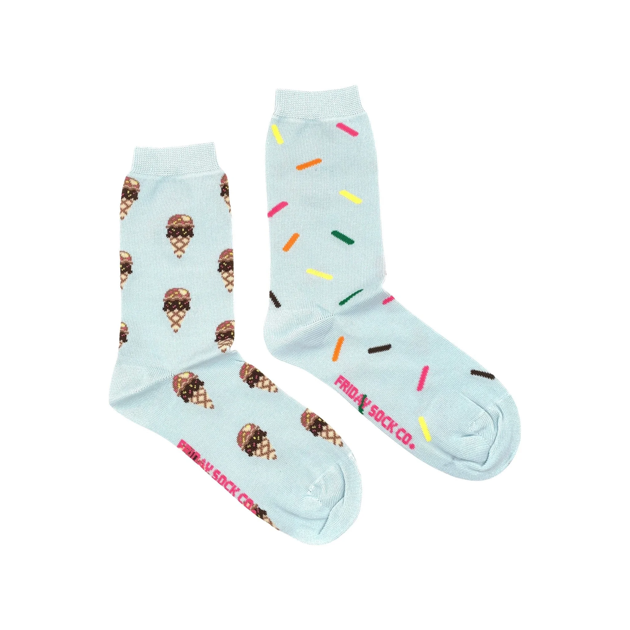 Friday Socks Co. - Ice Cream and Sprinkle Socks