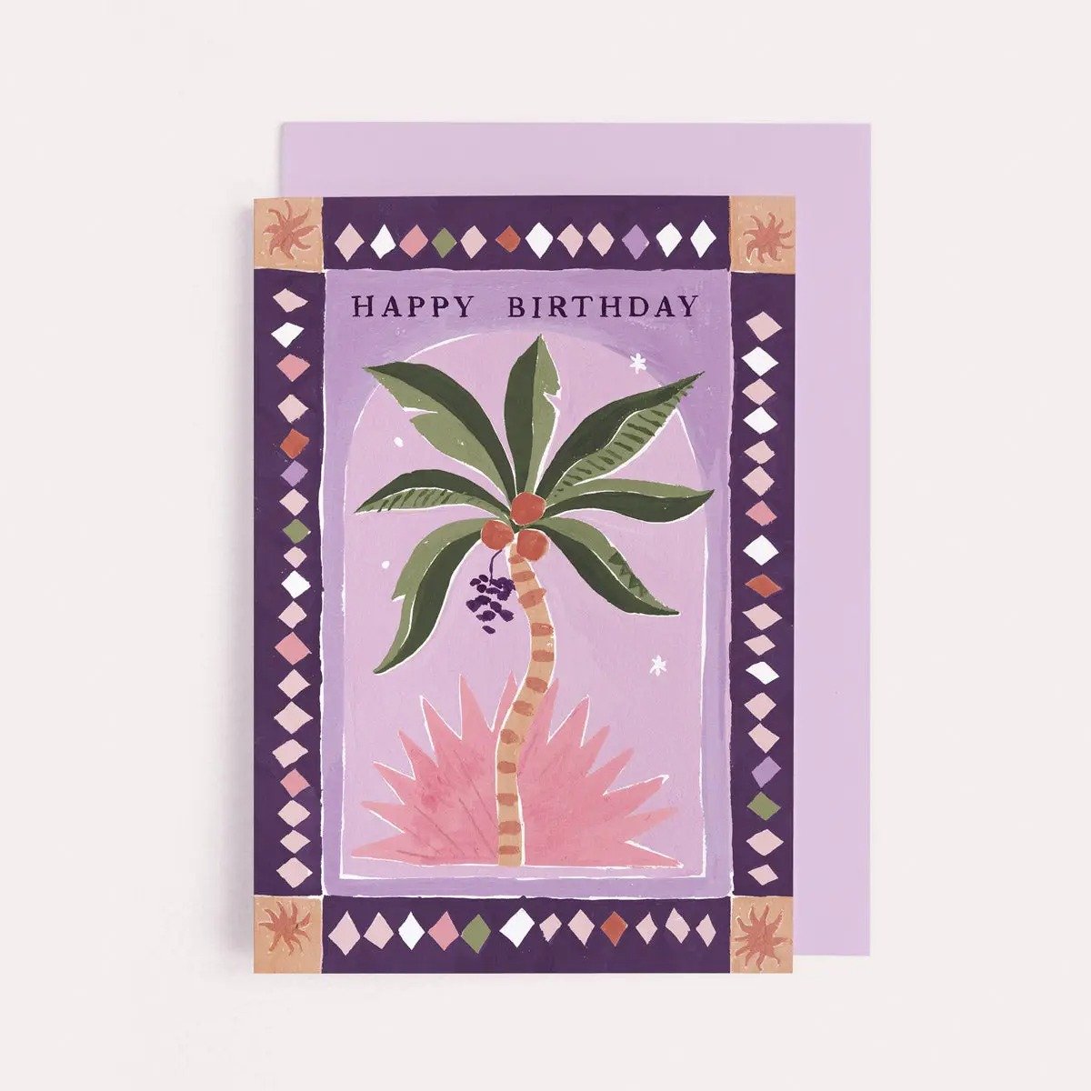 Palm Tree Birthday Card