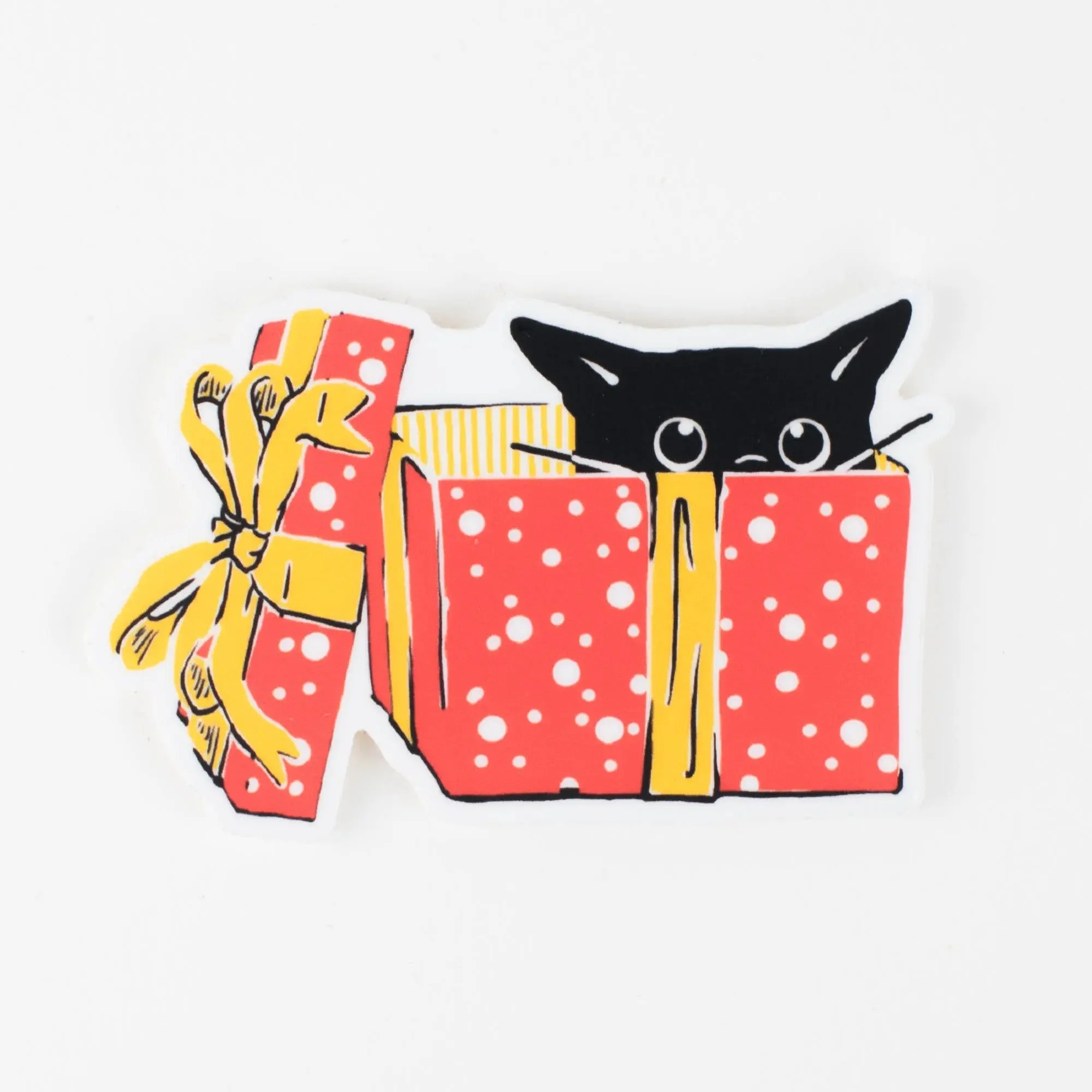 Cat Surprise Gift Sticker
