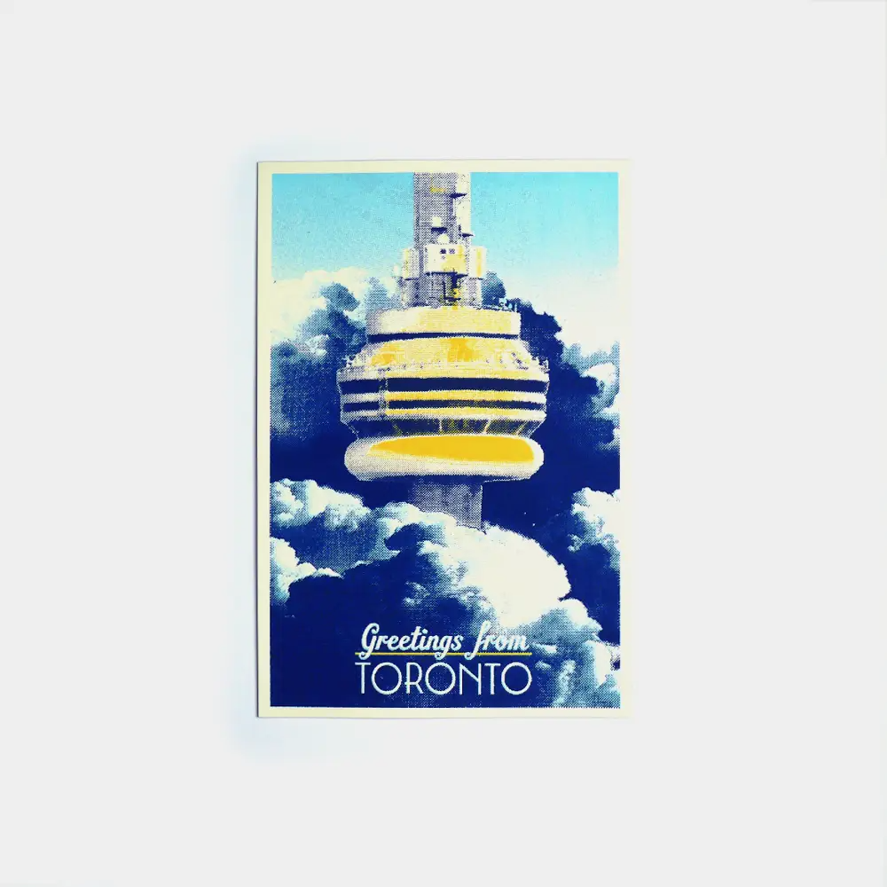 CN Tower Toronto Postcard
