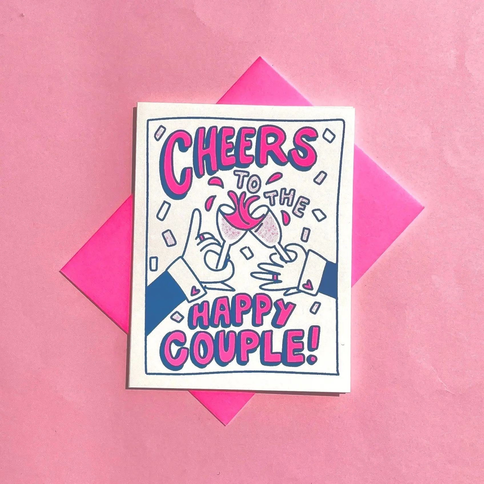 Cheers To The Happy Couple! Card