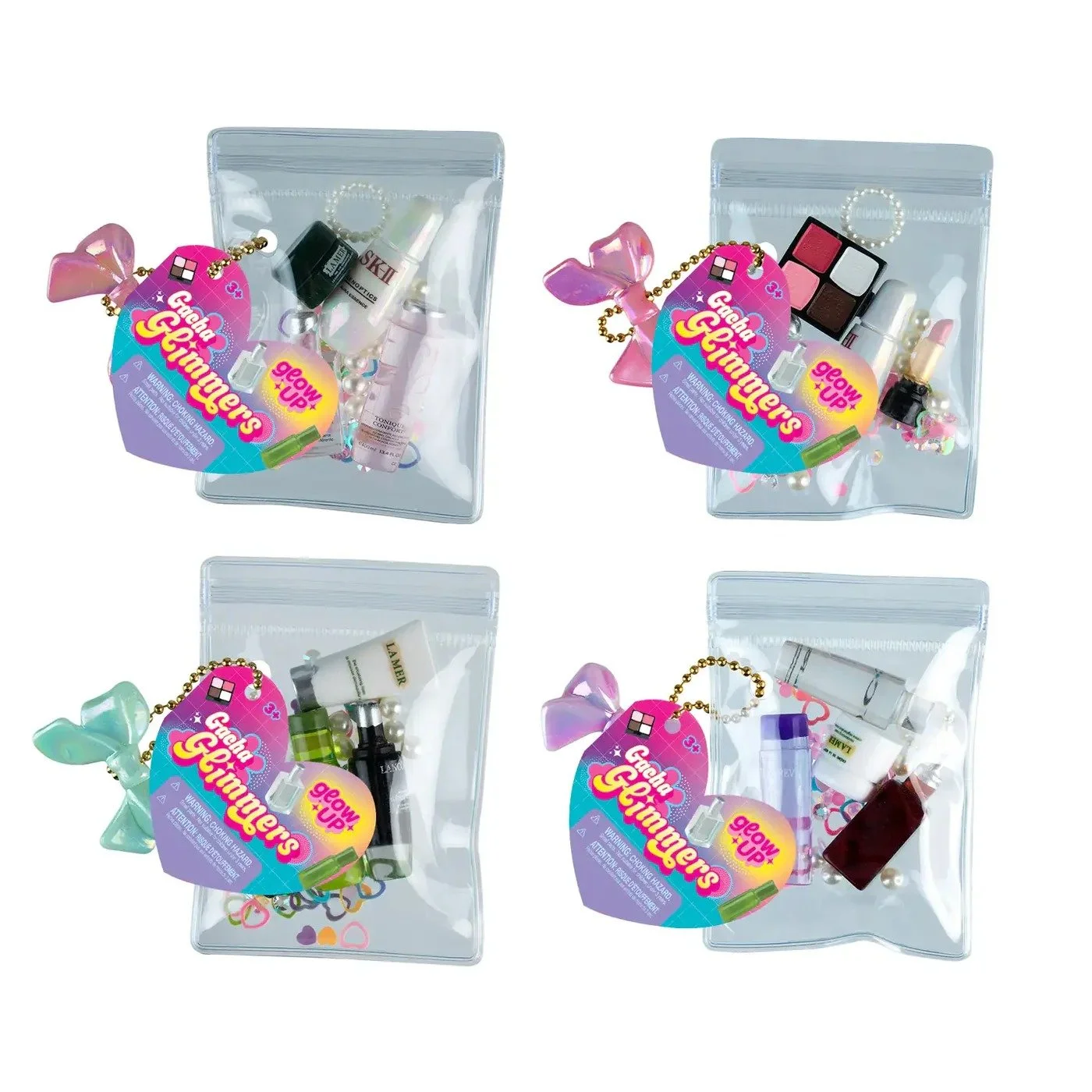 Gacha Glimmers Glow Up Keychain