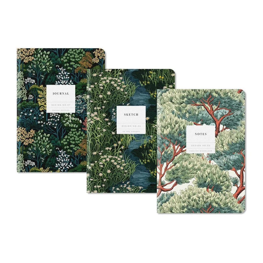 Set No.6 3 Pack of A5 Notebooks