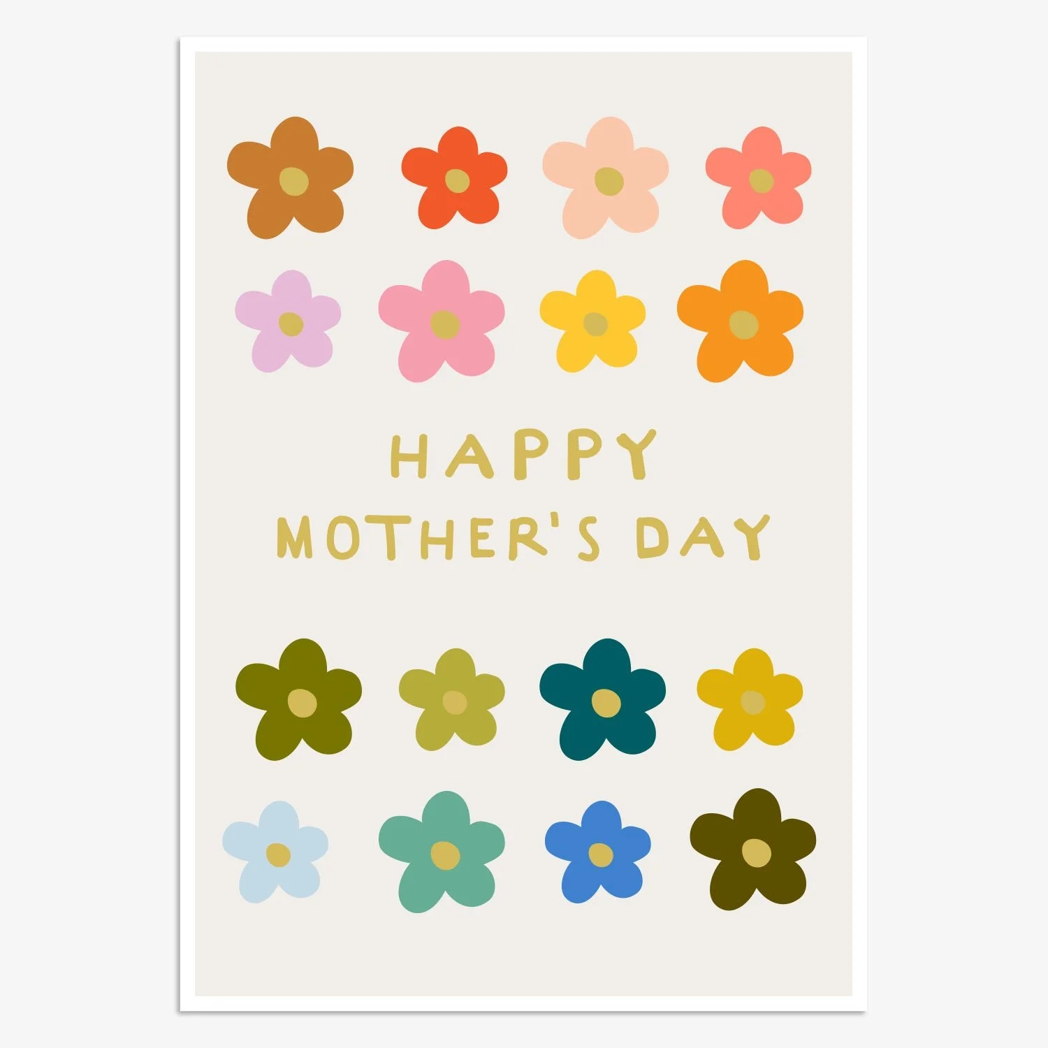 Mother's Day Cute Daisies Card