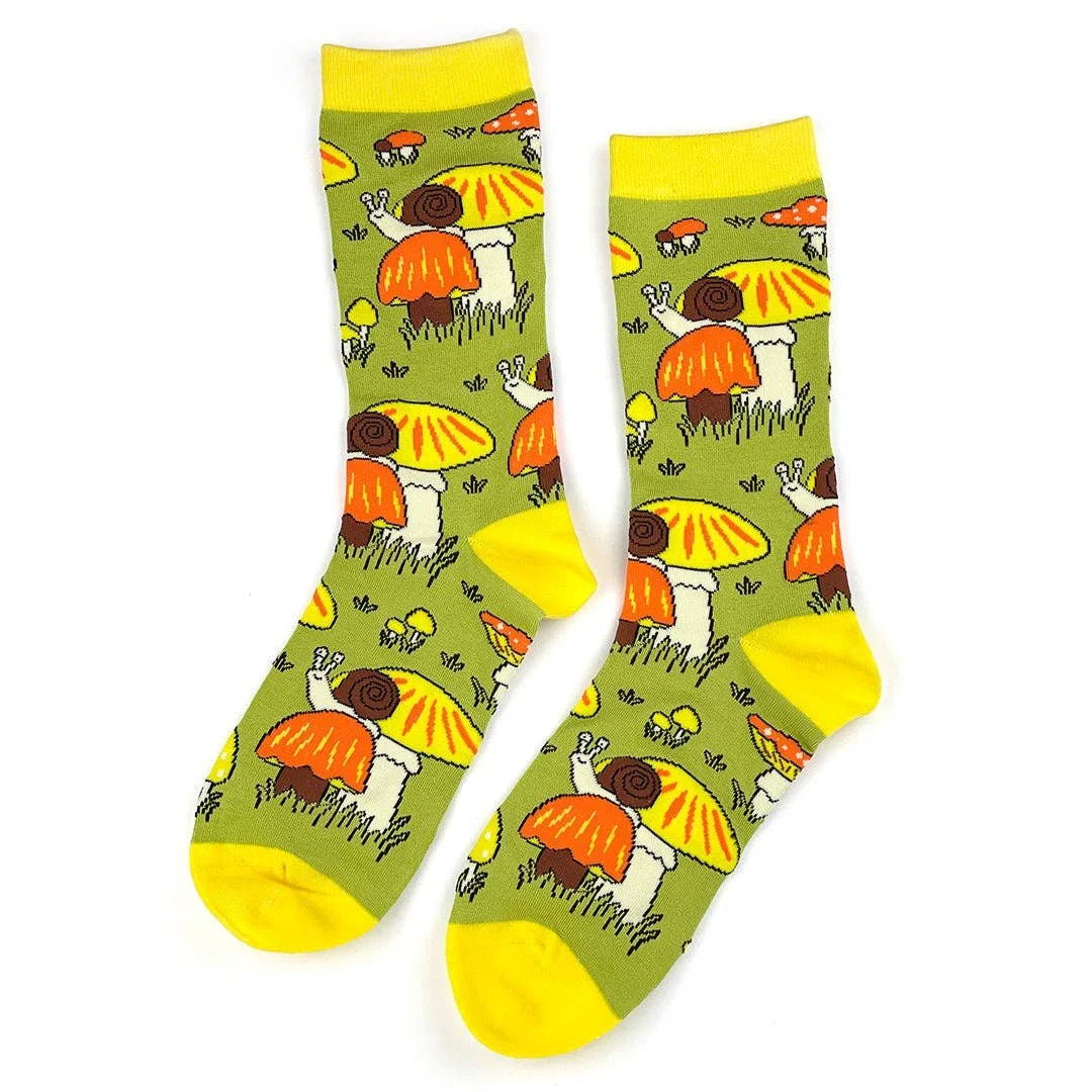 Smarty Pants - Snail and Mushroom Socks