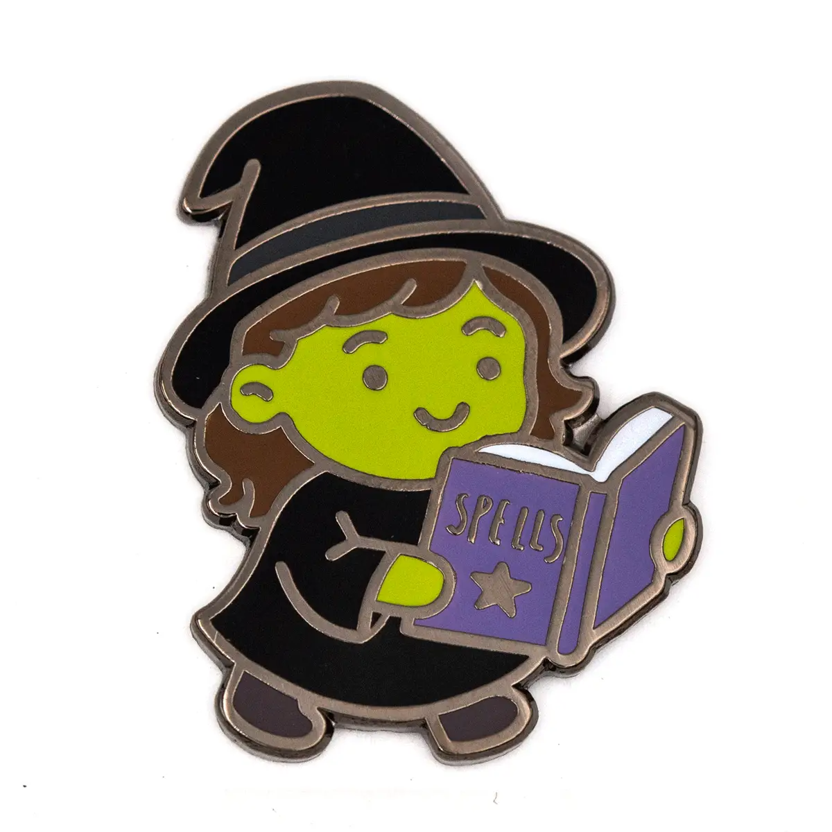 These Are Things - Reading Witch Enamel Pin