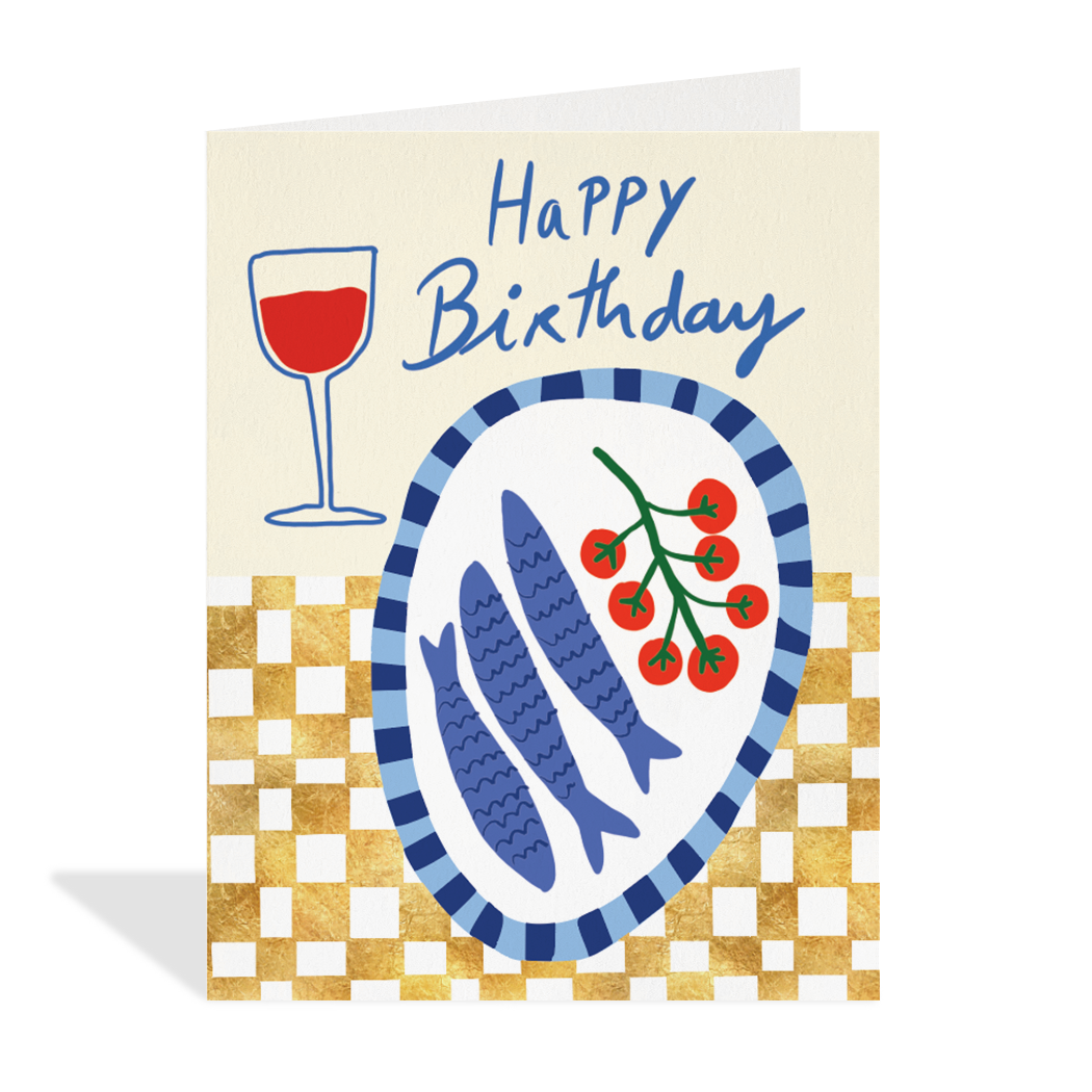 Birthday Supper Card