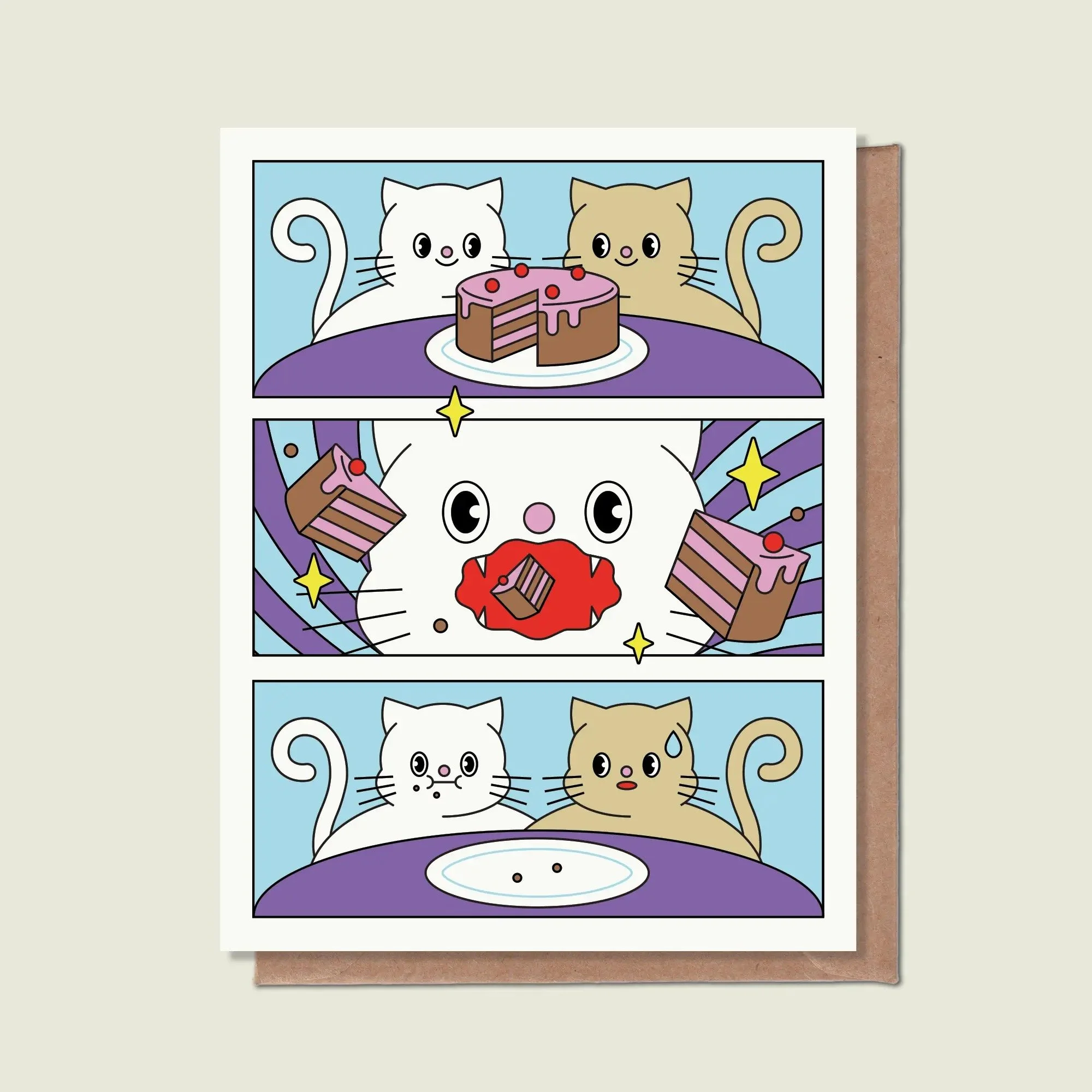 Birthday Cake Vortex Card